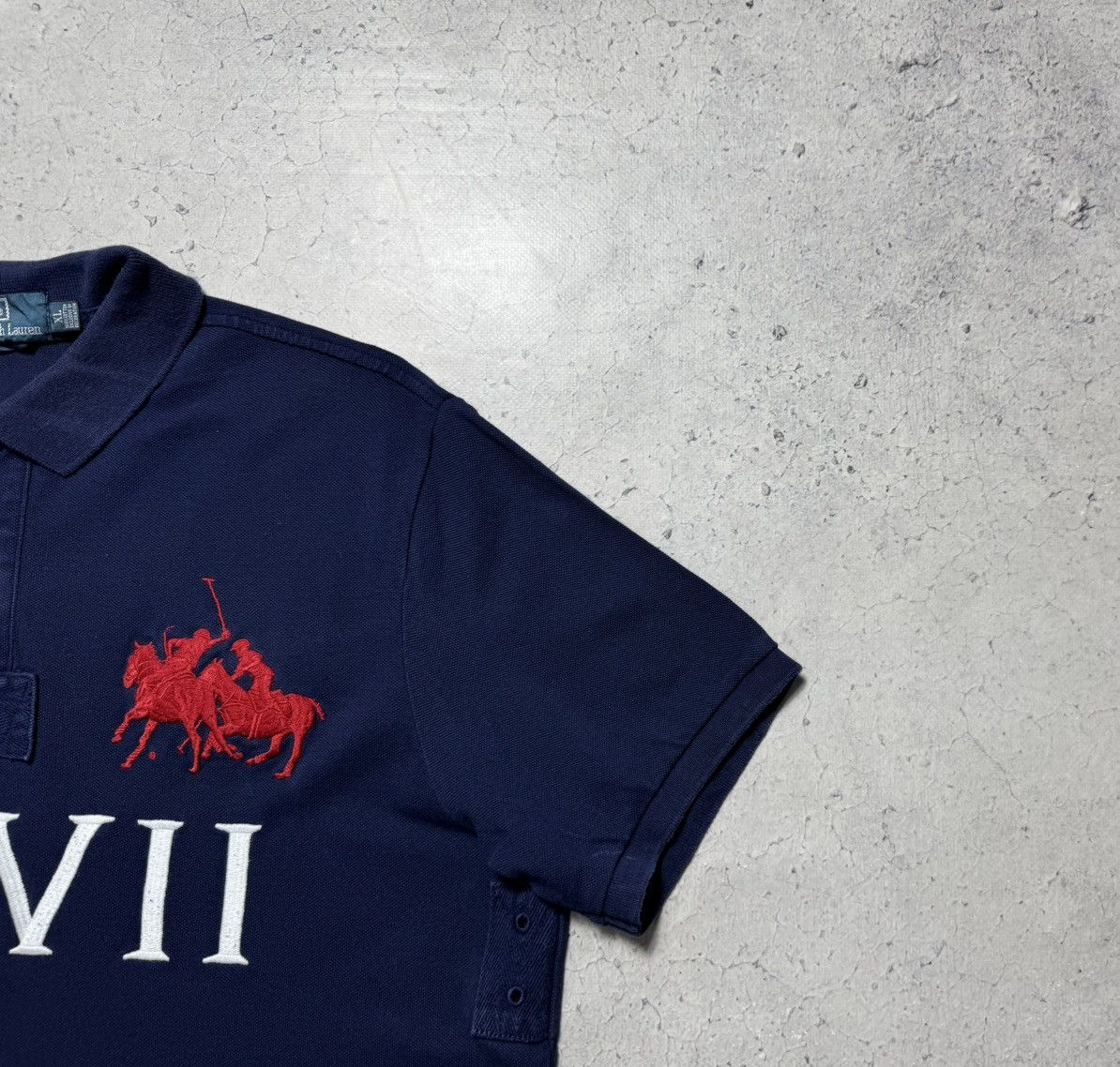 Polo Ralph Lauren Polo Ralph Lauren LXVII #3 Big Pony Vintage Polo Shirt XL Size US XL / EU 56 / 4 - 2 Thumbnail
