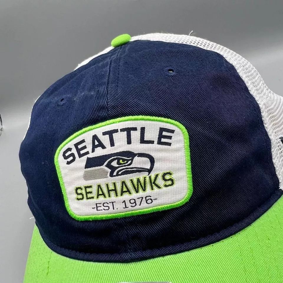 Other Seattle Seahawks Trucker Hat Men Fanatics NFL Snap Back Cap Size ONE SIZE - 8 Thumbnail