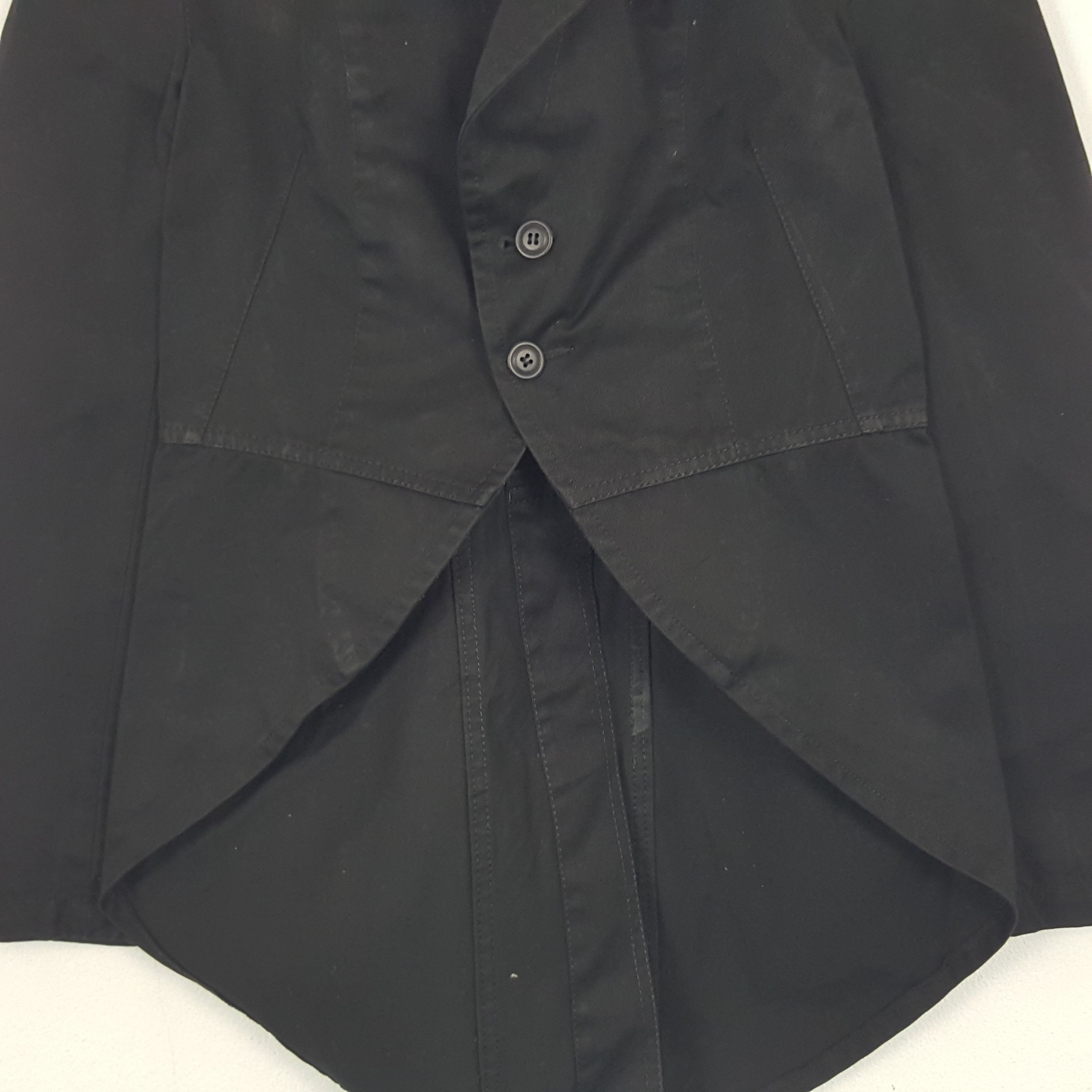 Comme des Garcons Homme × Vintage Vintage Comme des Garcons BLACK Japan Designer Jacket Size US XS / EU 42 / 0 - 2 Thumbnail