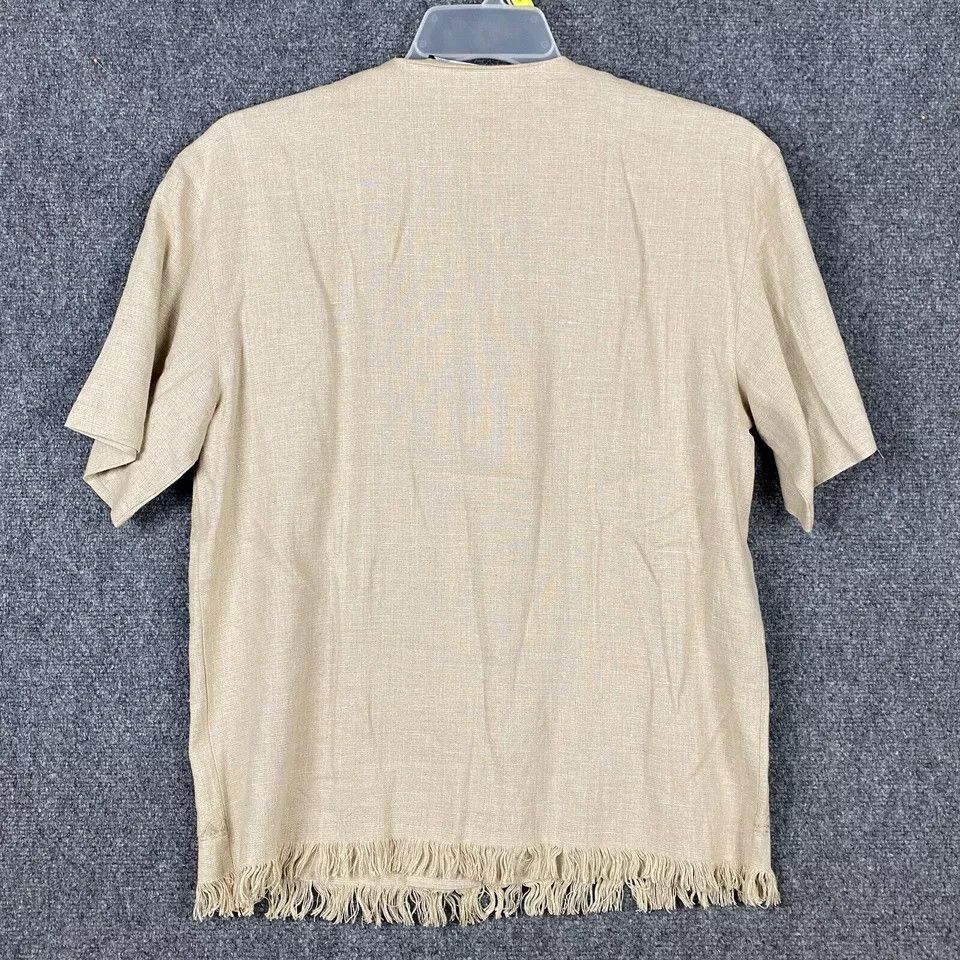 Other I.B. Diffusion Top Size 6 Button Up Women's Beige Adults Size M / US 6-8 / IT 42-44 - 7 Thumbnail