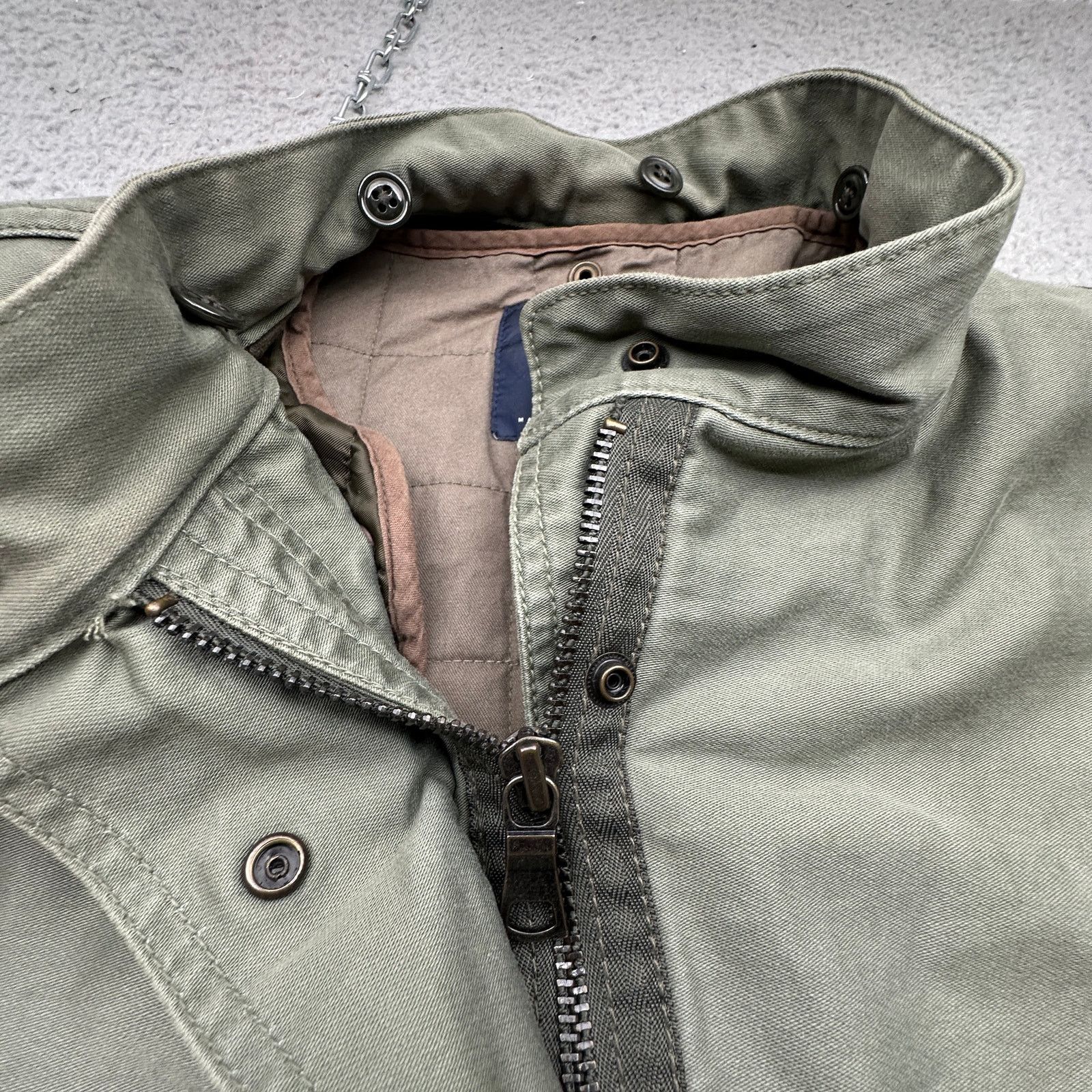 Gap GAP Parka Military Jacket Women Small Fishtail Utility Field Size S / US 4 / IT 40 - 10 Thumbnail