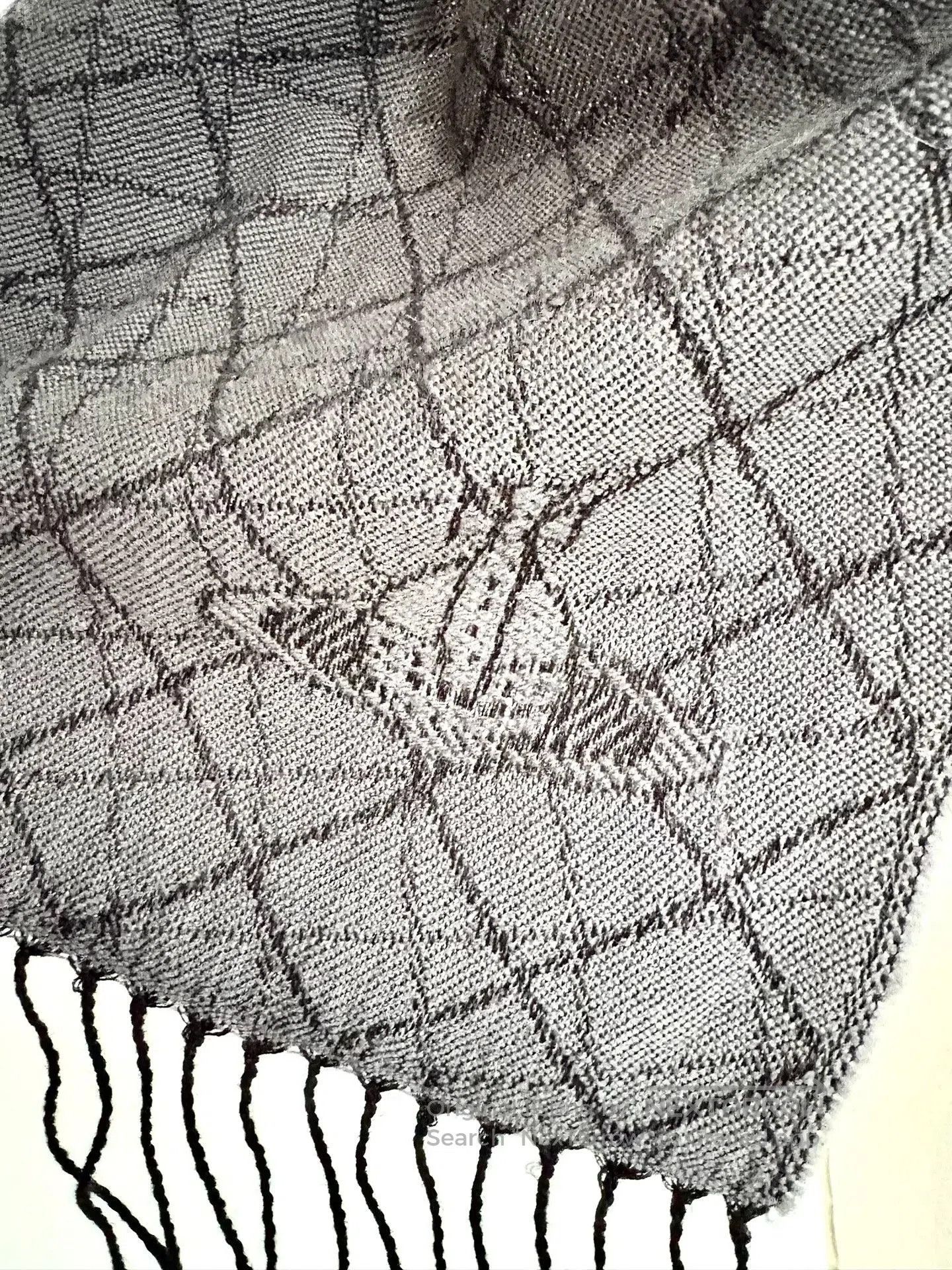 Vivienne Westwood vivienne westwood black gray diamond pattern scarf. Size ONE SIZE - 6 Thumbnail