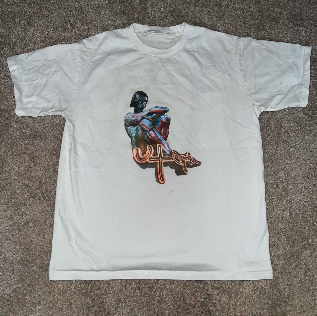 Travis Scott Travis scott utopia tshirt Size US M / EU 48-50 / 2 - 1 Thumbnail