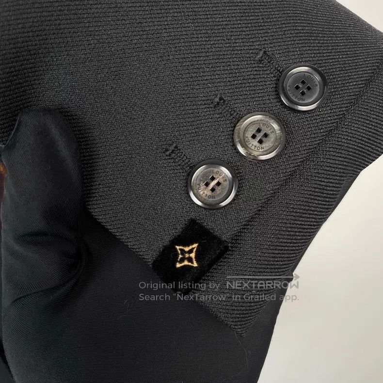 Louis Vuitton Louis Vuitton Black blazer Size XS / US 0-2 / IT 36-38 - 9 Thumbnail