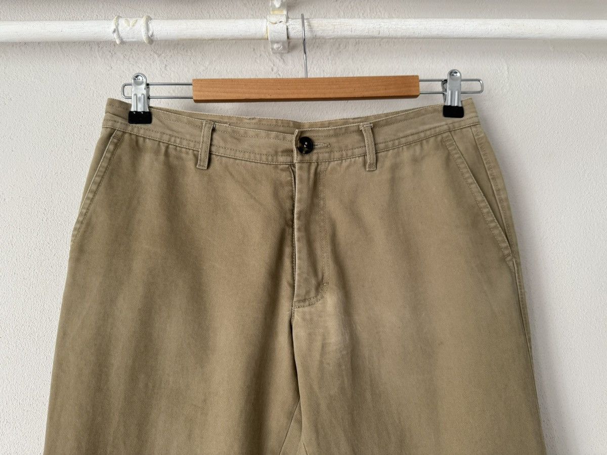 Dries Van Noten Khaki Twill Trousers Size US 32 / EU 48 - 3 Thumbnail