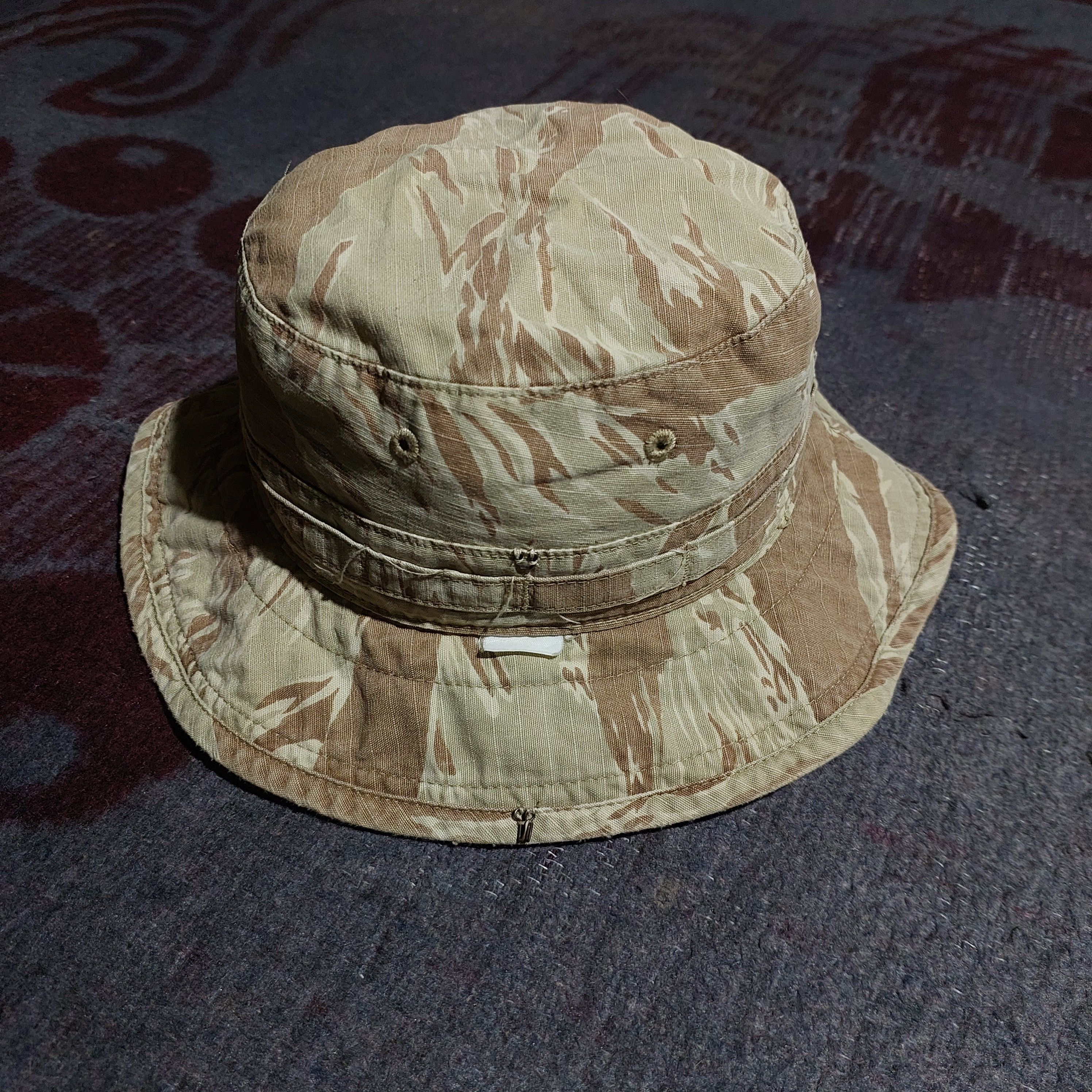 Wtaps RARE🔥Vintage WTAPS tiger stripe bucket hat Size ONE SIZE - 2 Thumbnail