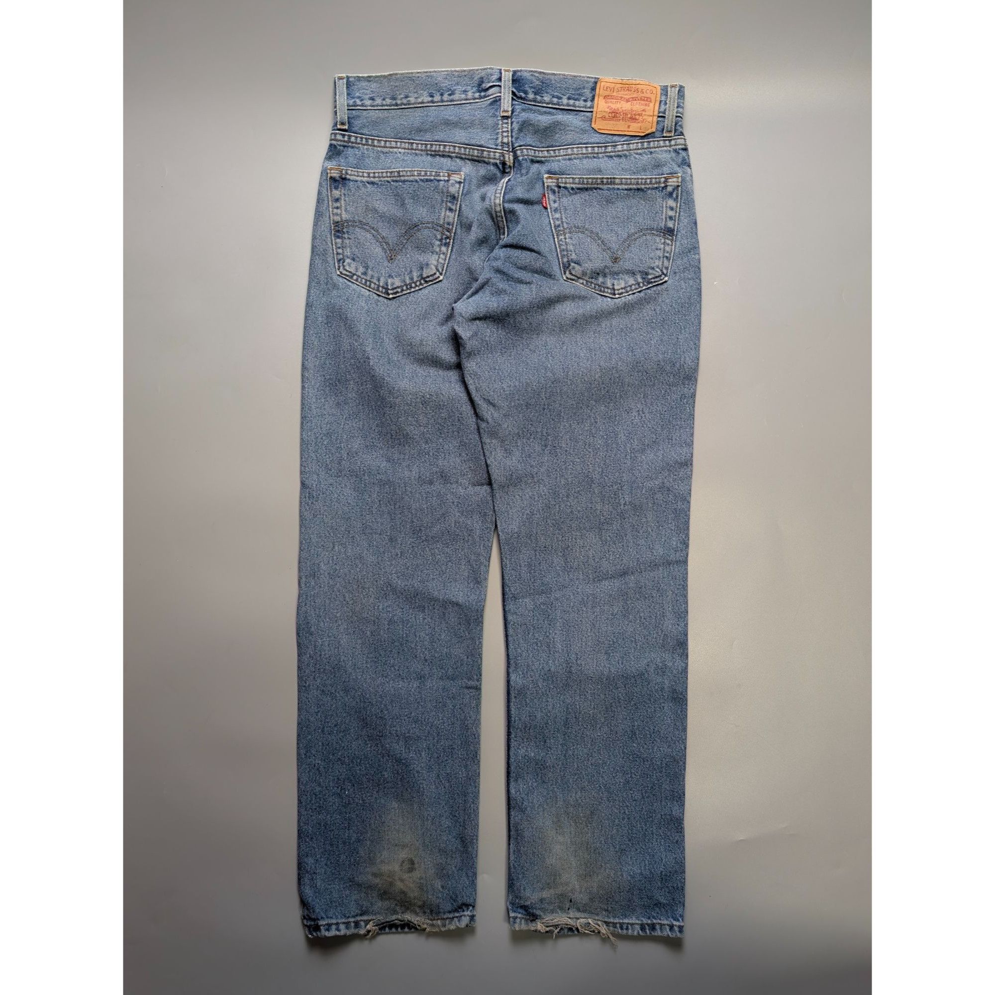 Levi's Levi's 505 Denim Jeans Pants (Y1090) Size US 34 / EU 50 - 15 Thumbnail
