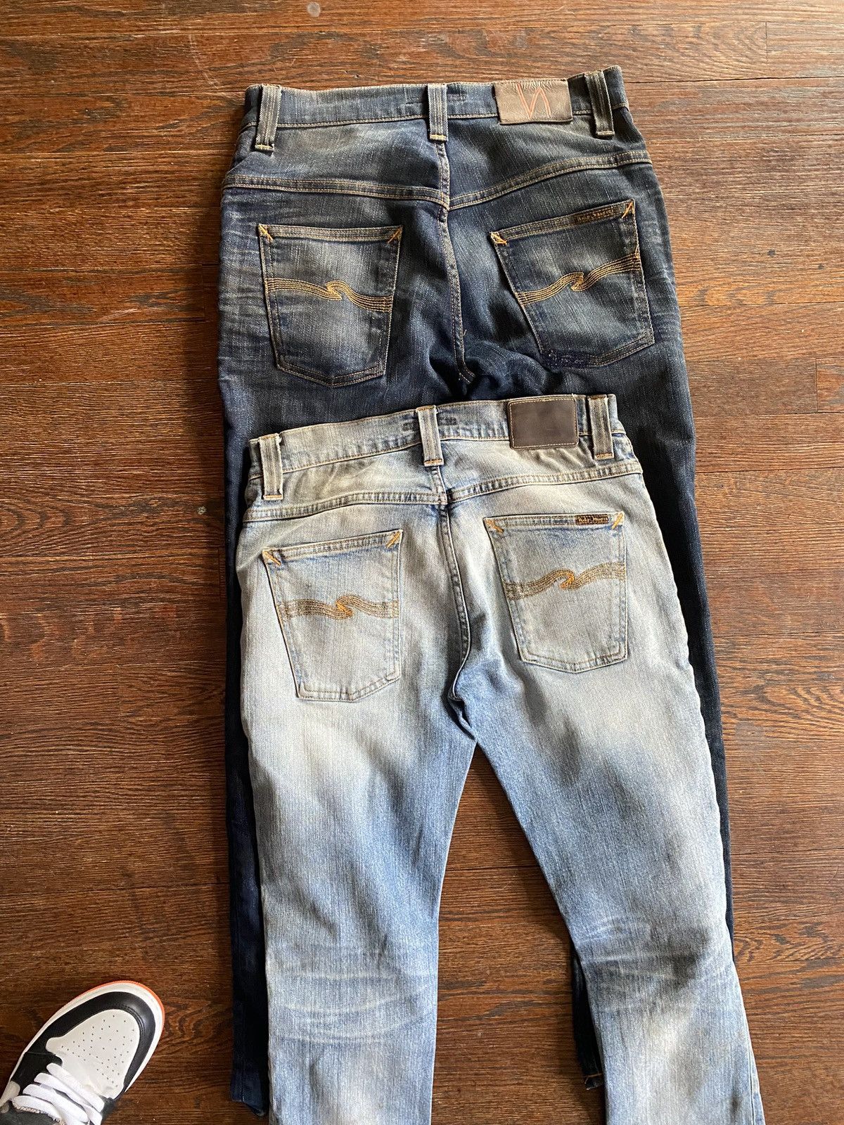 image of Nudie Jeans (Two Pair) in Blue, Men's (Size 30)