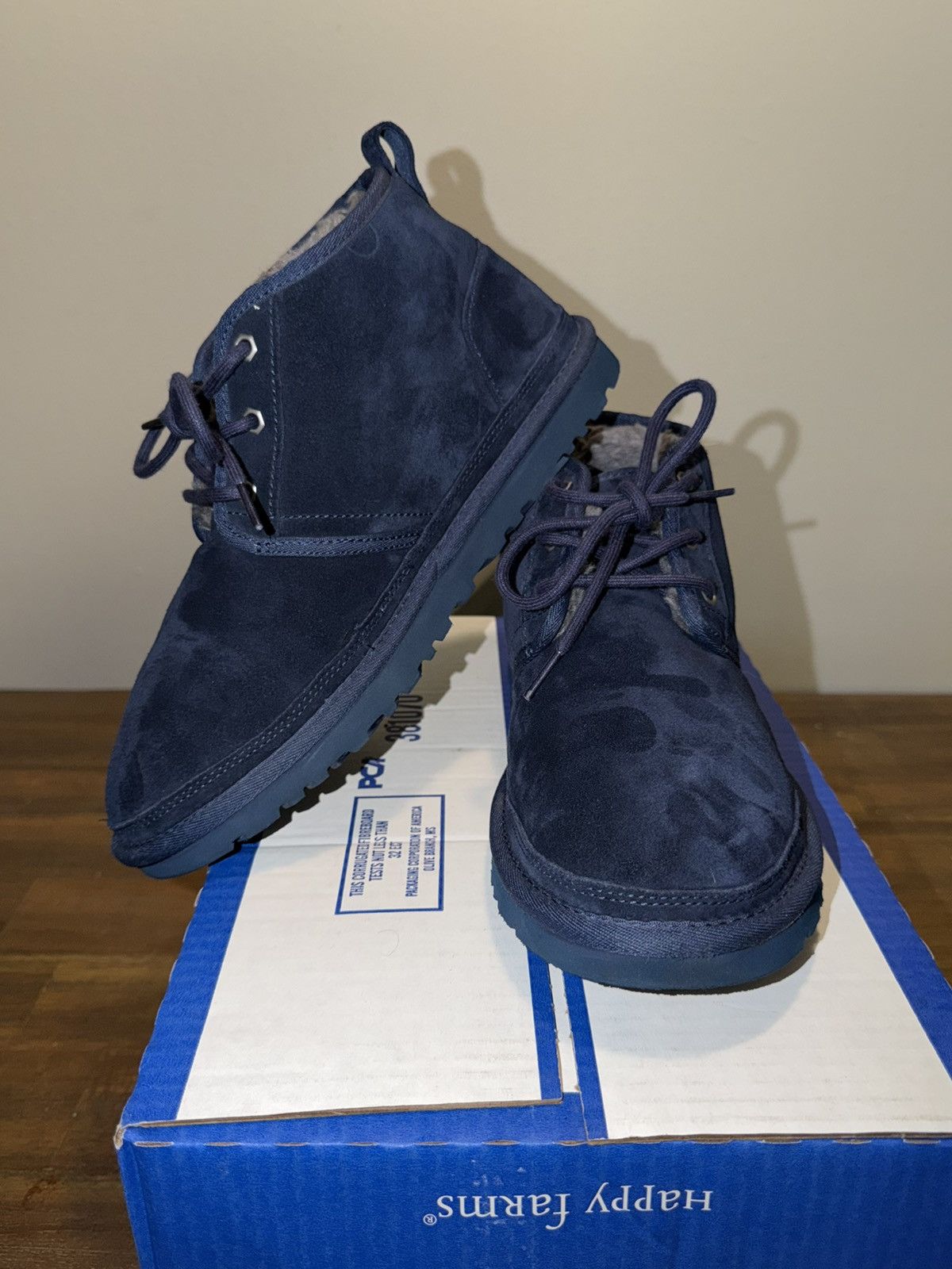 Ugg UGG Navy Blue Chukka Boots Size US 10 / EU 43 - 10 Thumbnail