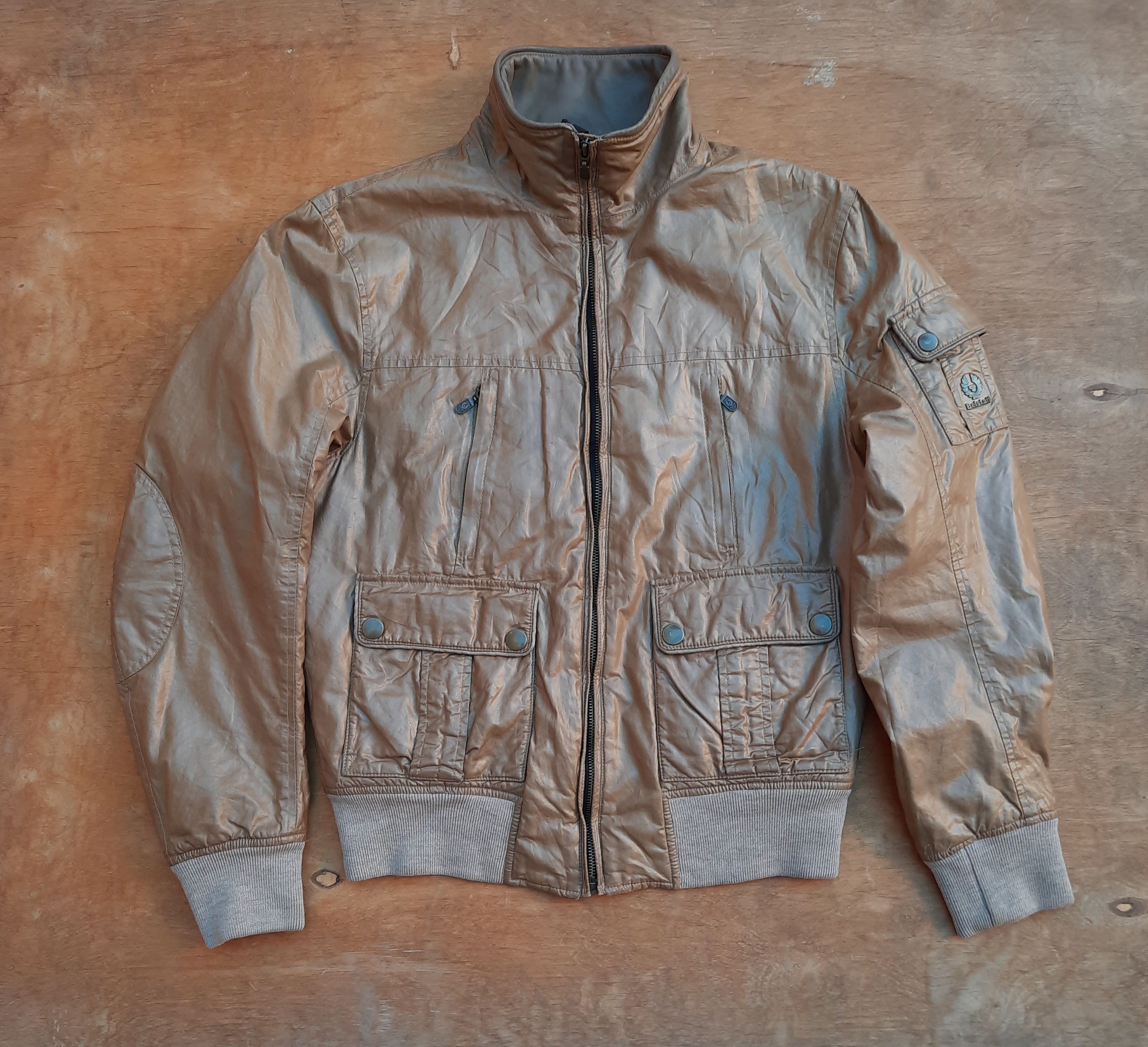 Belstaff 85th Anniversary Waxed Cotton Light Brown jacket