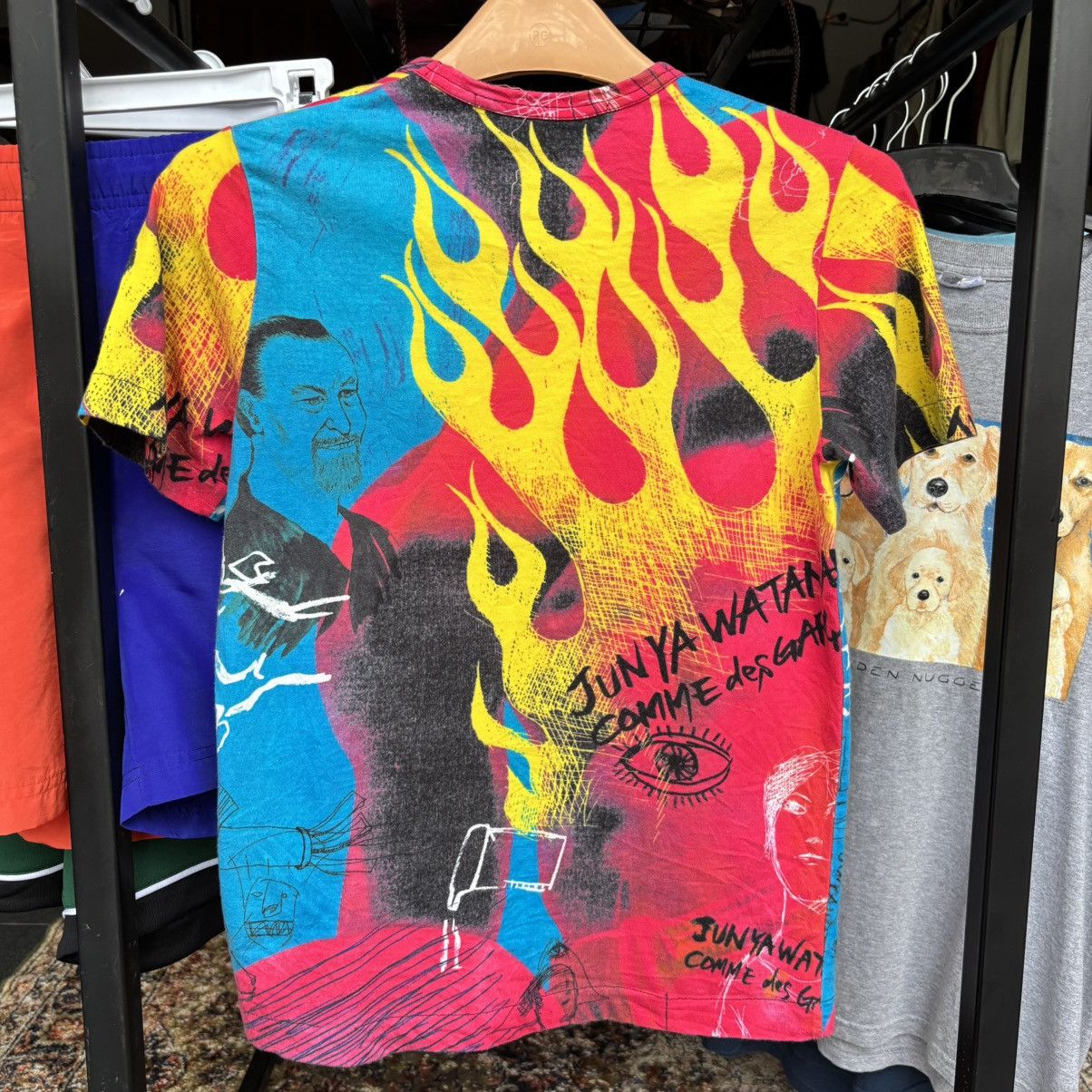 Junya Watanabe Junya Watanabe Comme Des Garcons SS 2002 Abstract Art Tee Size S / US 4 / IT 40 - 5 Thumbnail