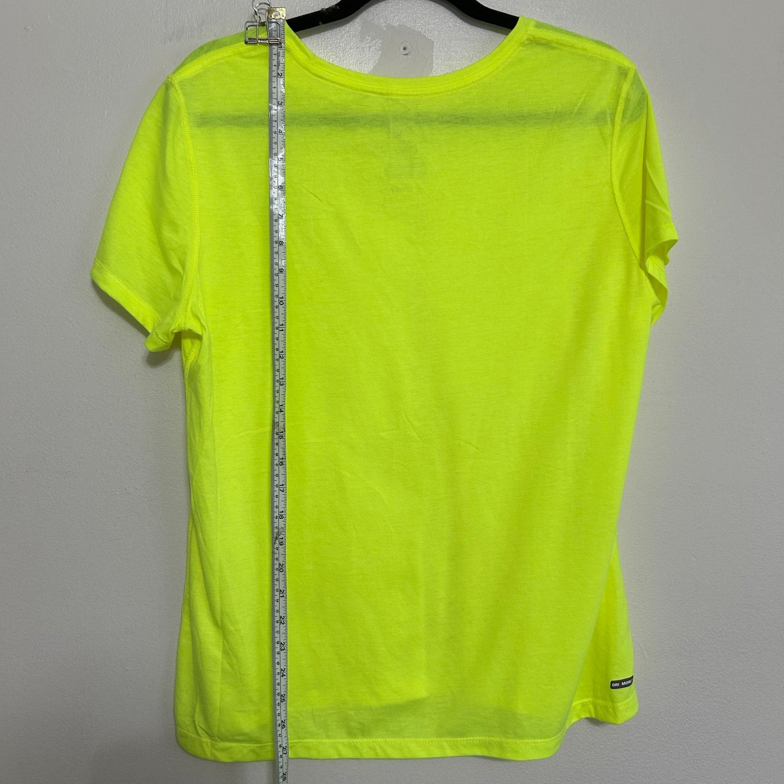 Other Danskin Now Dri More Neon Yellow Semi Fitted Tee XXL Size XXL / US 16-18 / IT 52-54 - 3 Thumbnail