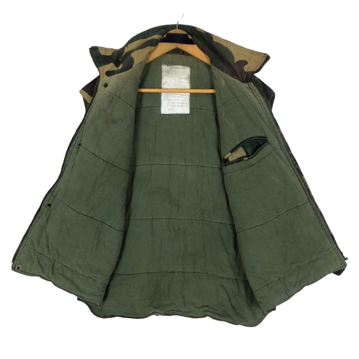 Vintage Vintage US Army Tactical Vest Camouflage Cargo Vest Size US L / EU 52-54 / 3 - 9 Thumbnail