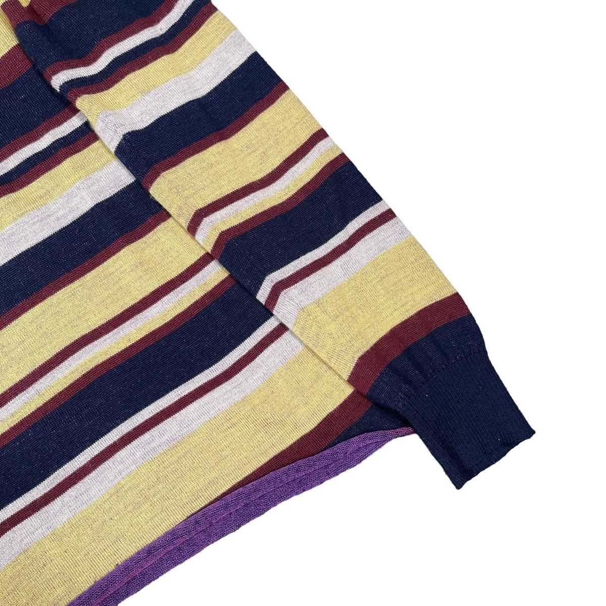 Comme des Garcons × Junya Watanabe Junya Watanabe FW10 Knitted Striped Sweater Size US M / EU 48-50 / 2 - 7 Thumbnail