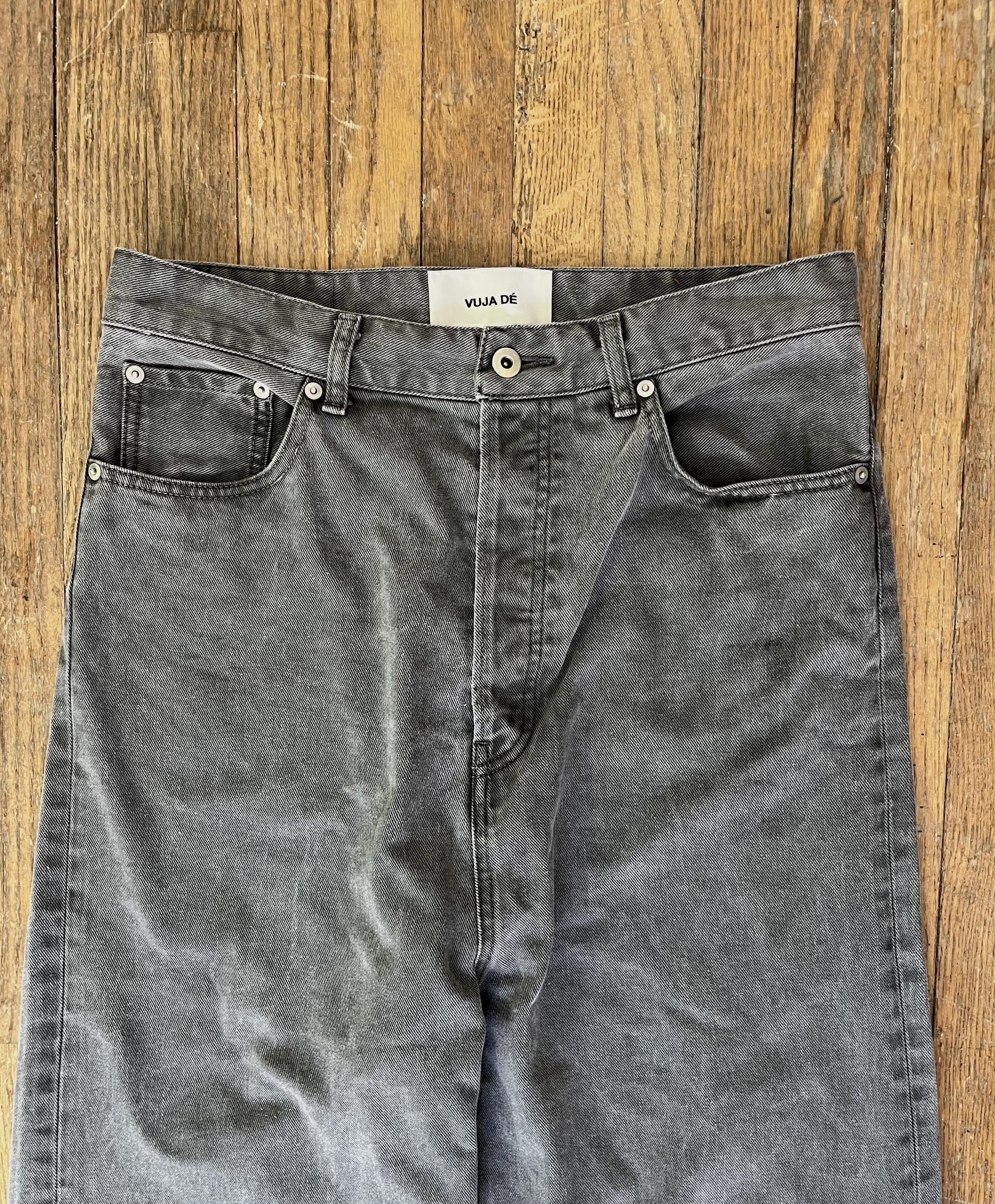 Vuja De Vuja De Grey Uneven Dye Denim Jeans | Grailed