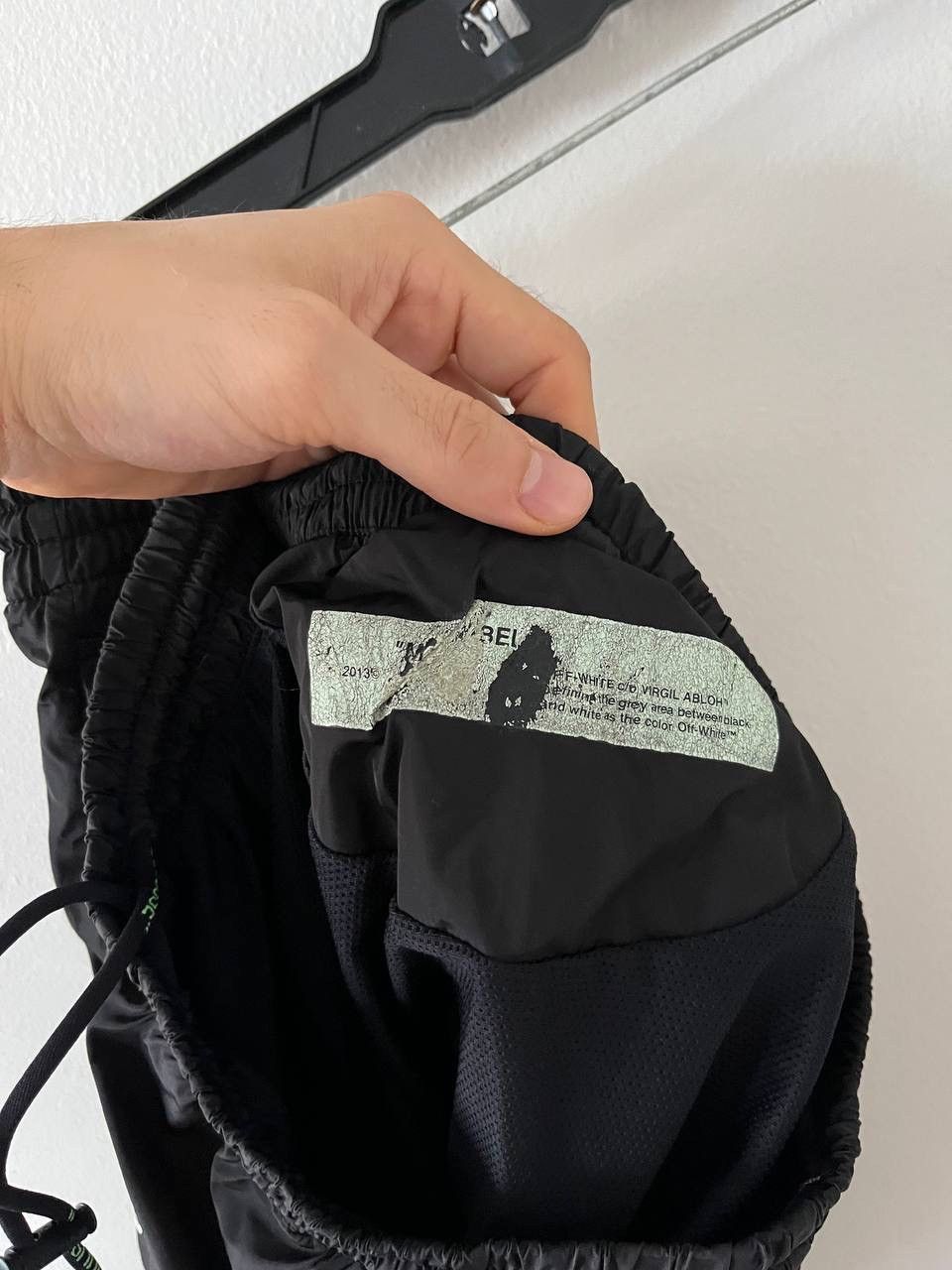 Off-White Off-White Black Monnalisa Swim Shorts Virgil Abloh Size US 31 - 8 Thumbnail