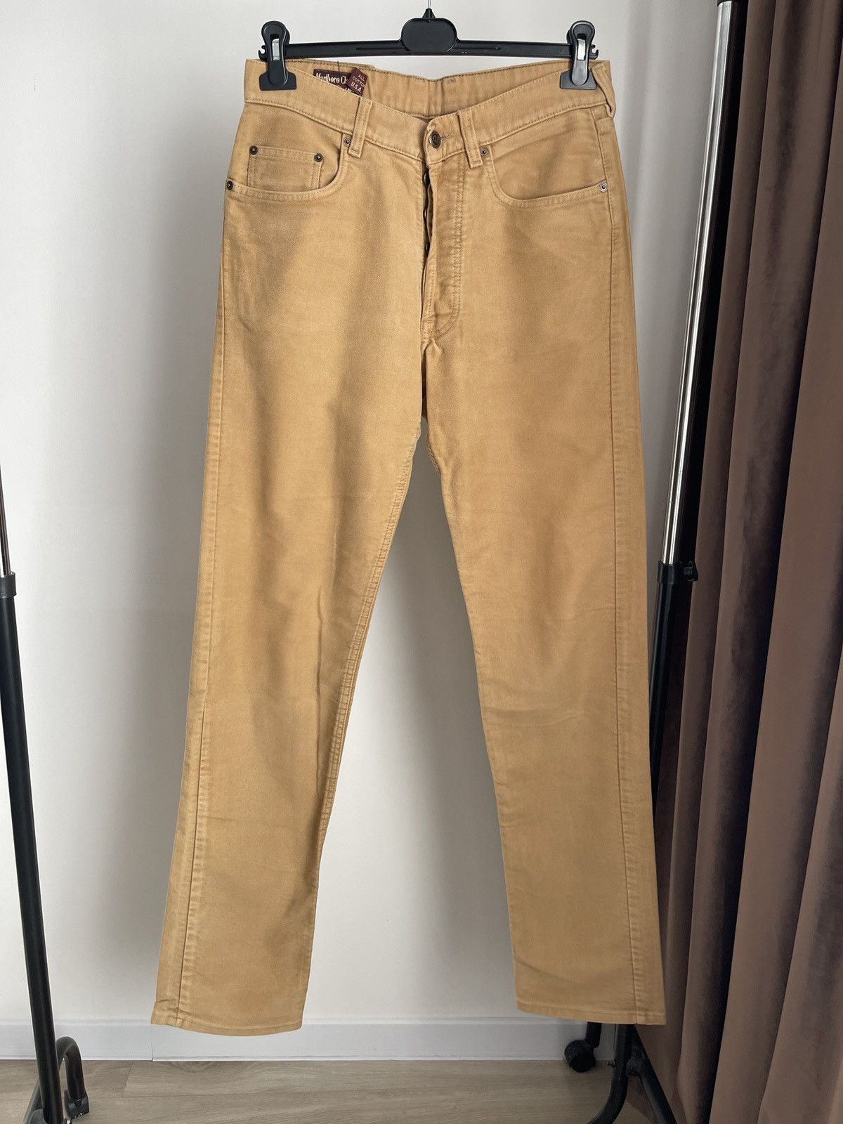 Marlboro Classics Vintage pants trousers marlboro classics beige W31 Size US 31 - 1 Thumbnail