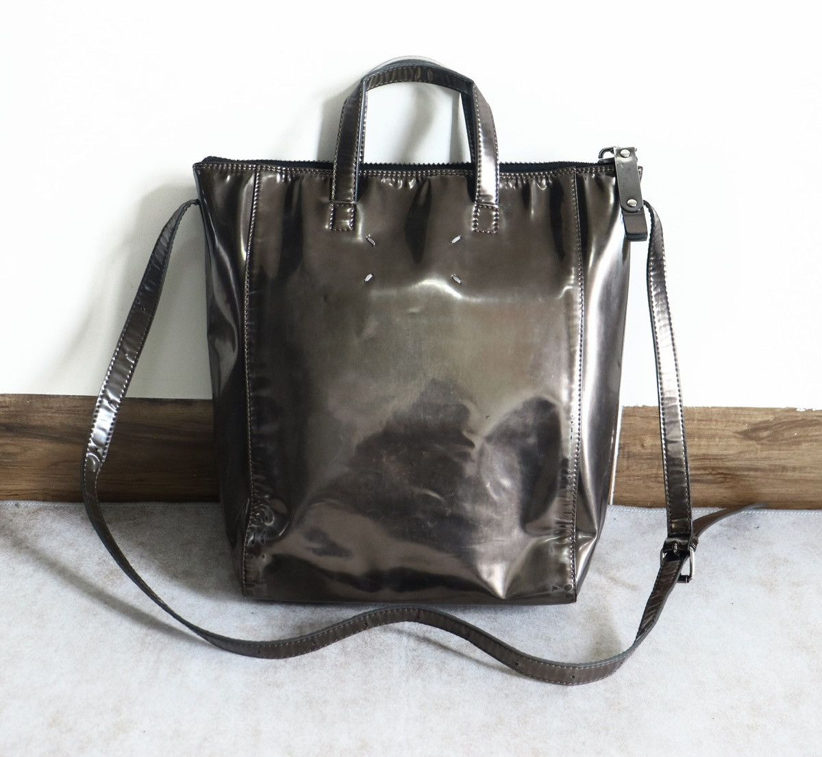 Maison Margiela Maison Martin Margiela 11 Waxed Shoulder Bag