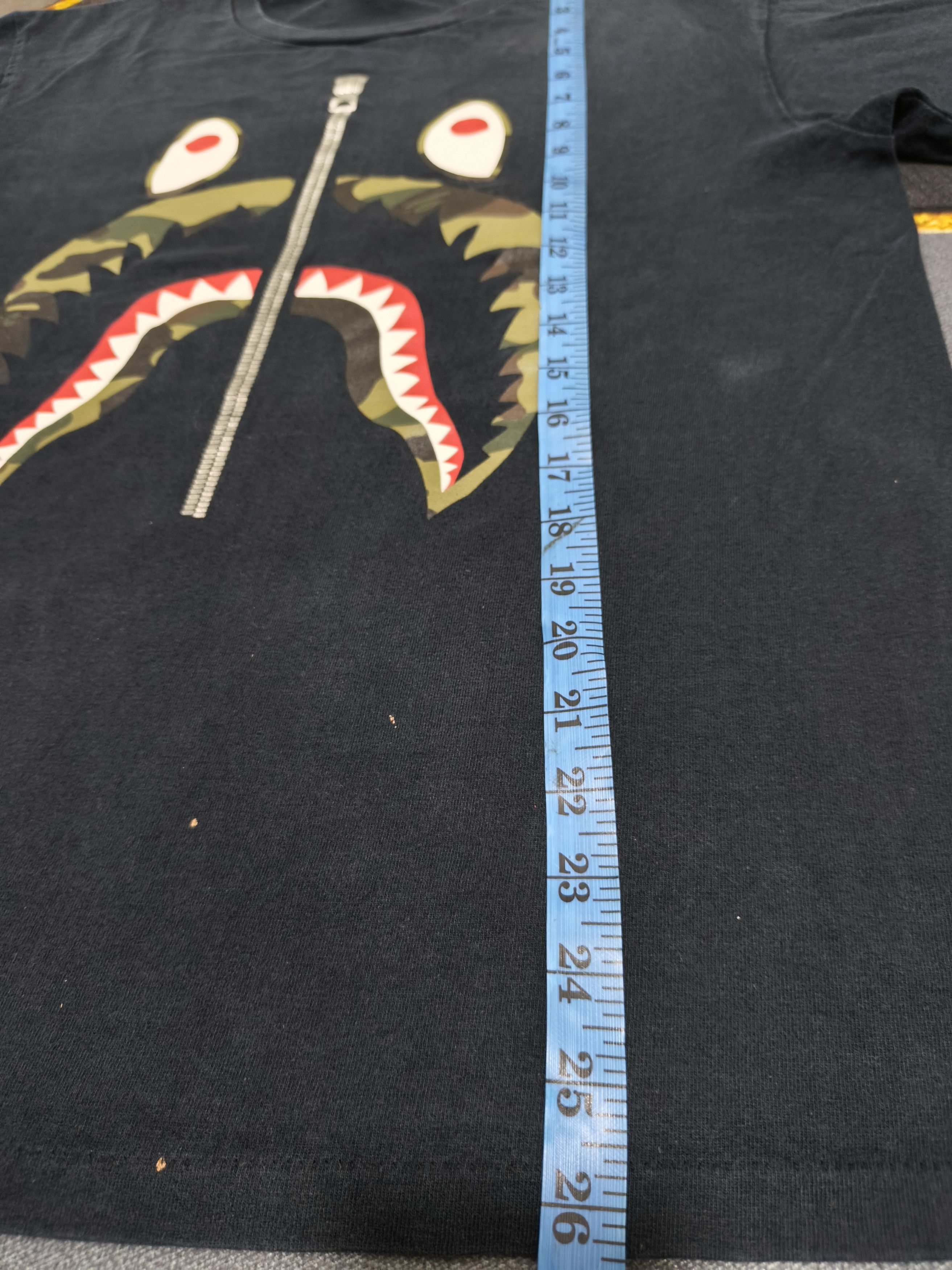 Bape BAPE Shark Face Camo Zip Tee – A Bathing Ape Size US L / EU 52-54 / 3 - 7 Thumbnail