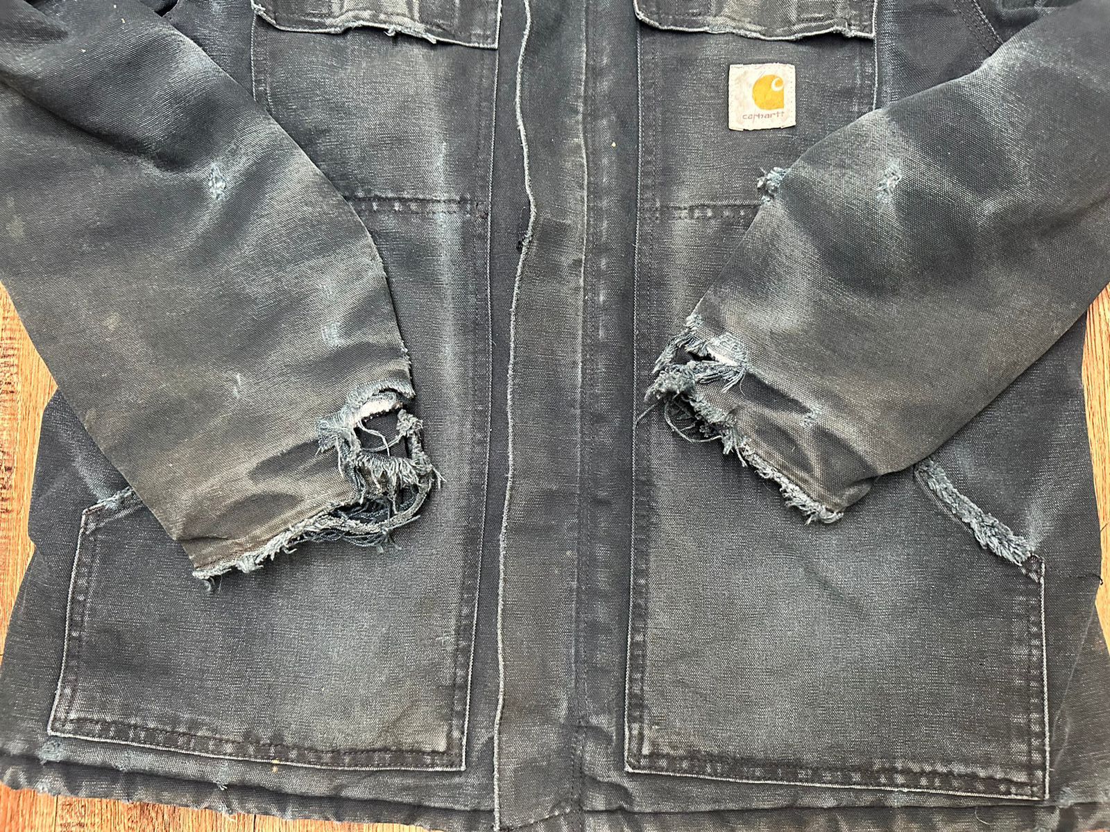 Carhartt × Vintage Vintage 1990s Carhartt Duck Jacket - Carhartt Jacket Size US XL / EU 56 / 4 - 10 Thumbnail
