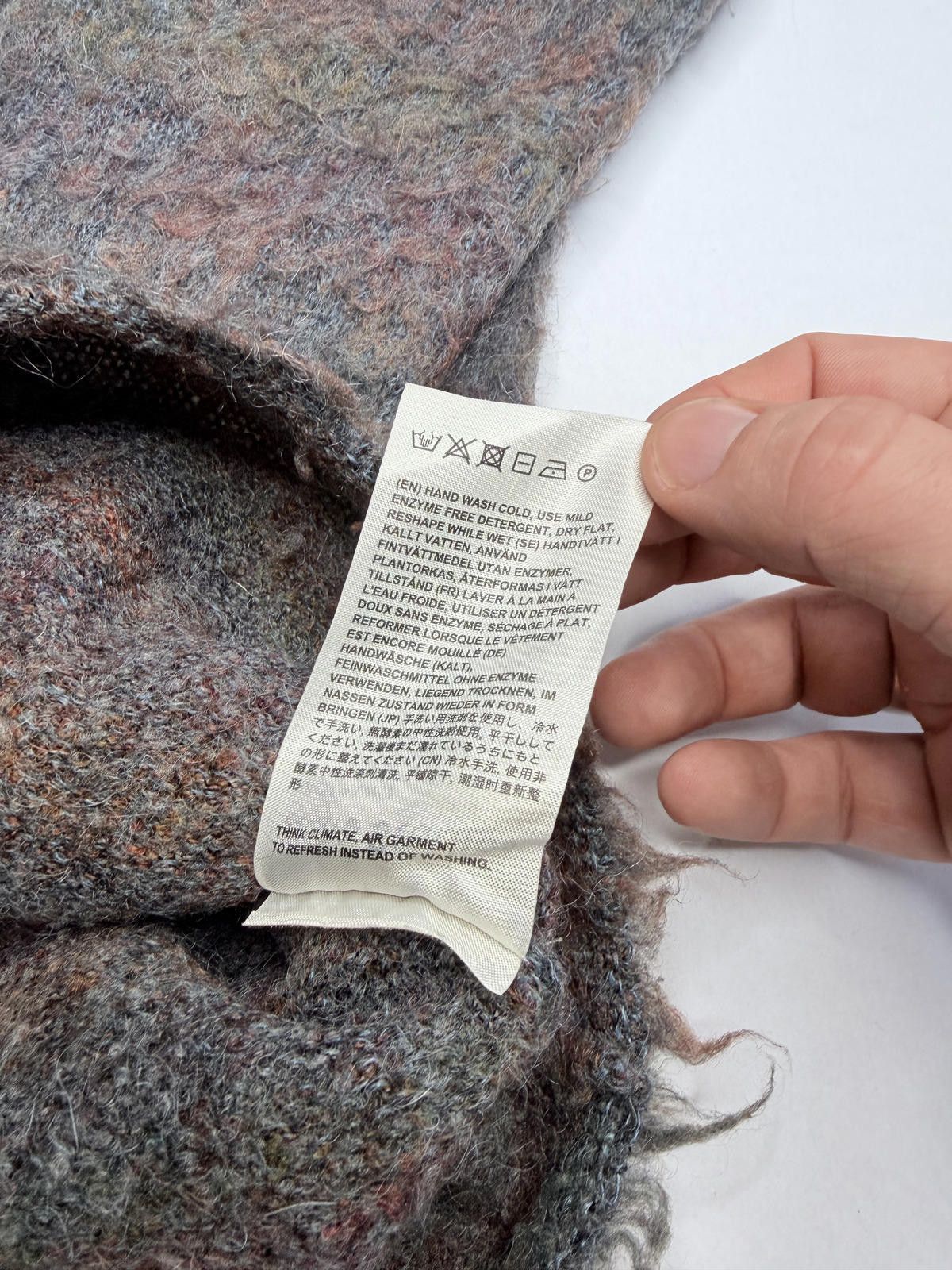 Acne Studios Acne Studios Nikos AW17 Mohair Sweater Mineral Blue Medium Size US M / EU 48-50 / 2 - 6 Thumbnail