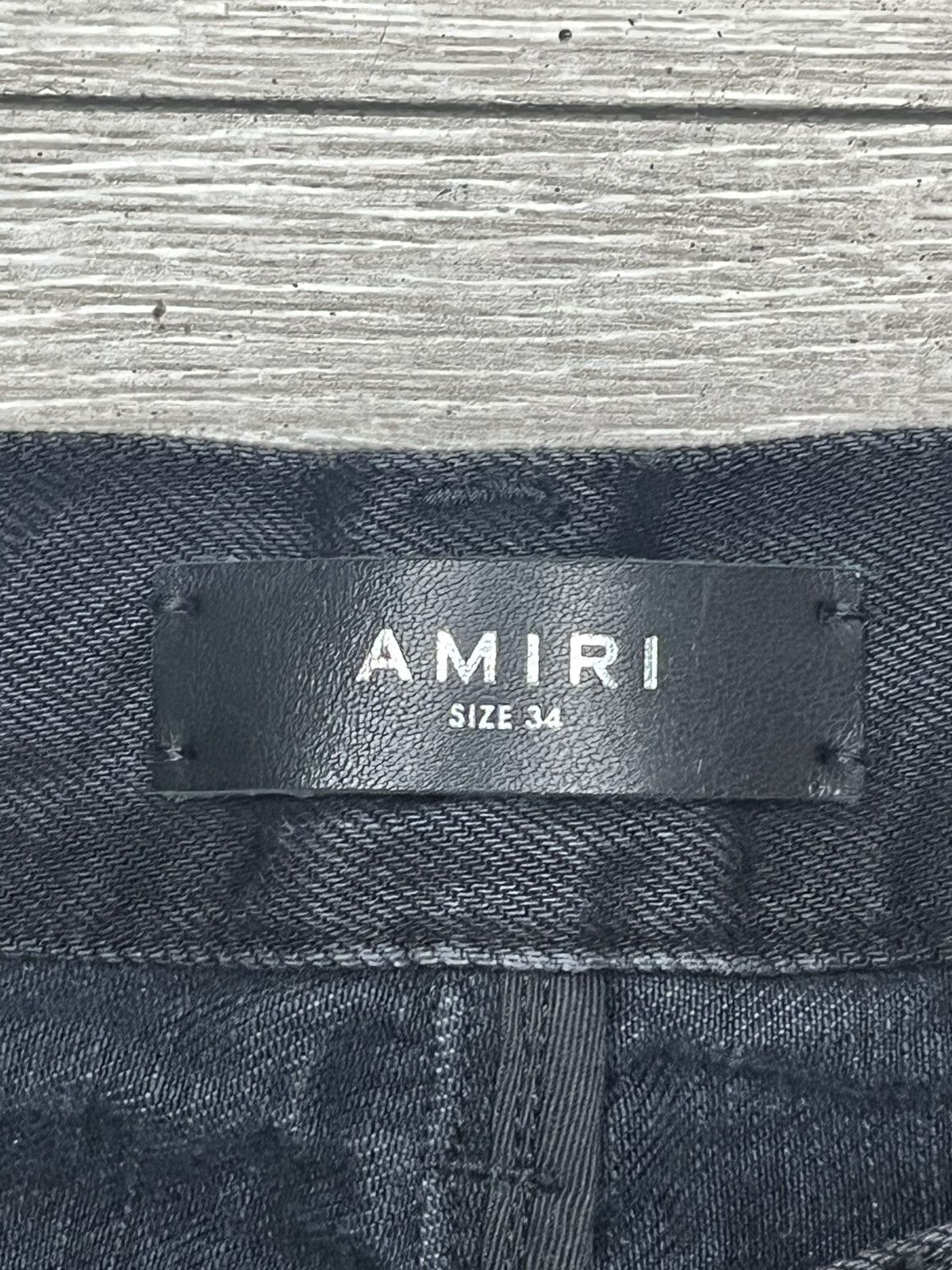 Amiri Amiri Arts District Logo Applique Jeans Size US 34 / EU 50 - 4 Thumbnail