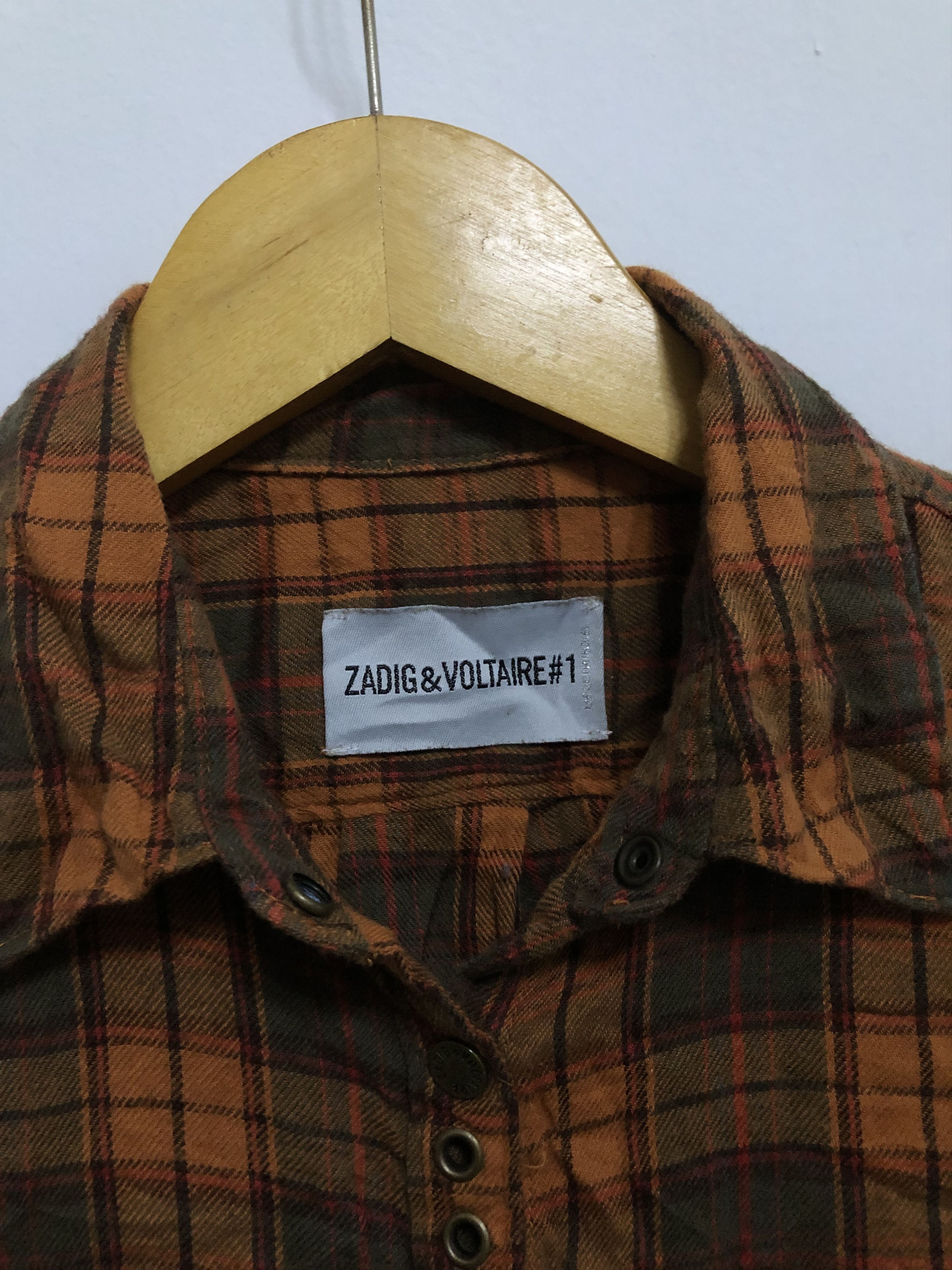 Zadig & Voltaire Zadig & Voltaire punk studed button ups shirts Size US S / EU 44-46 / 1 - 4 Thumbnail