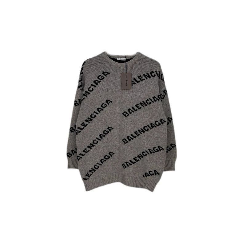 Balenciaga Balenciaga Grey Bullet Curtain Sweater-2506 Size US XS / EU 42 / 0 - 1 Thumbnail