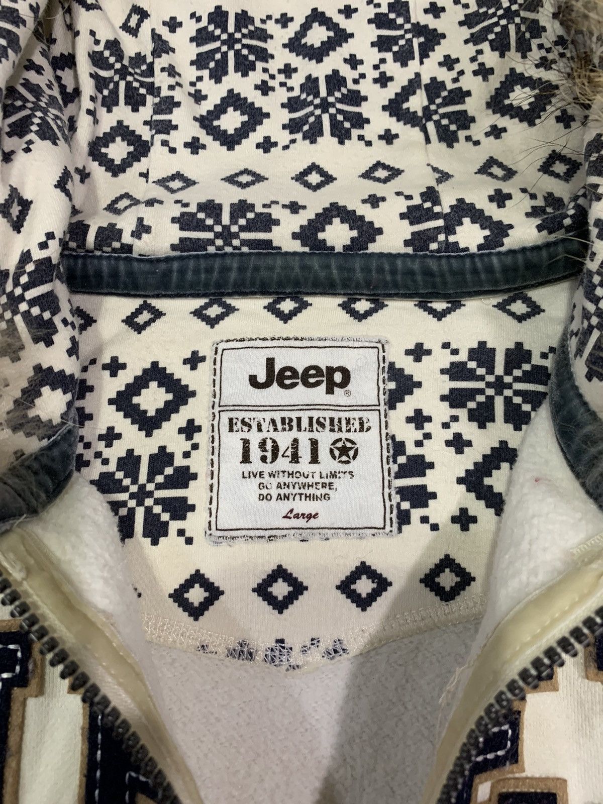 If Six Was Nine × Jeep × Le Grande Bleu (L.G.B.) 🖤BLACKFRIDAY🖤Jeep fur hoodie ifsixwasnine lgb styled Size US S / EU 44-46 / 1 - 4 Thumbnail