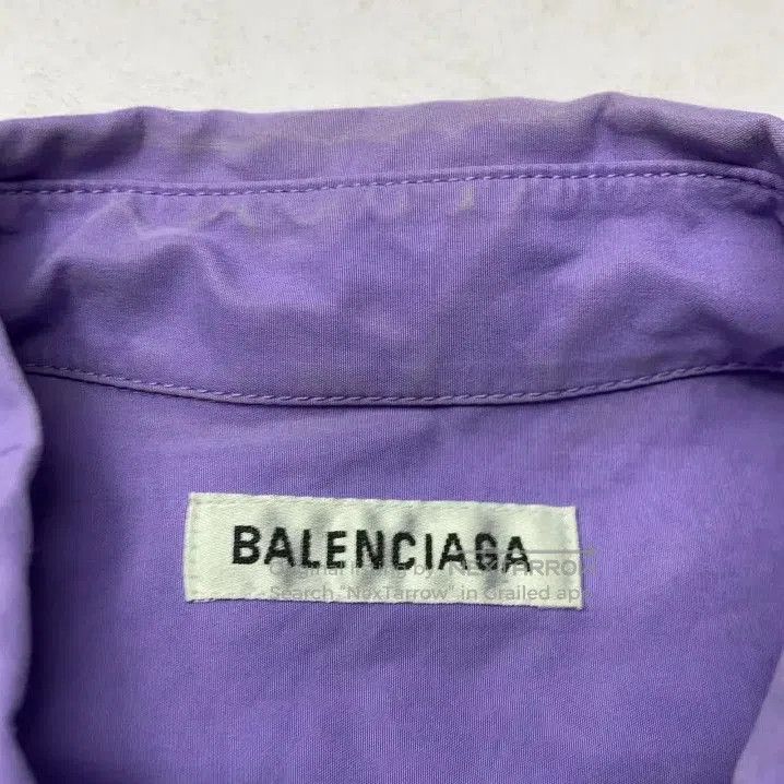 Balenciaga Balenciaga Purple Casual Long Sleeve Shirt. Size US S / EU 44-46 / 1 - 1 Thumbnail