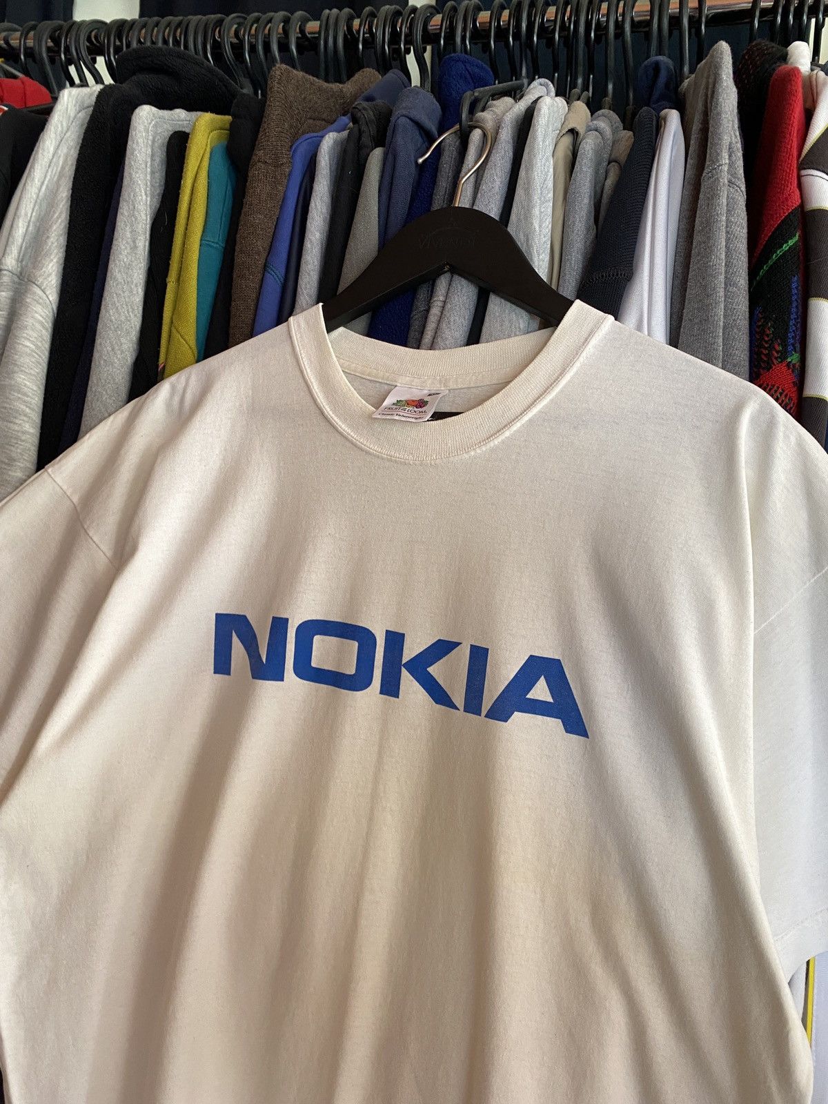 Microsoft 90s VINTAGE NOKIA DISTRESSED T-SHIRT Size US XL / EU 56 / 4 - 2 Thumbnail