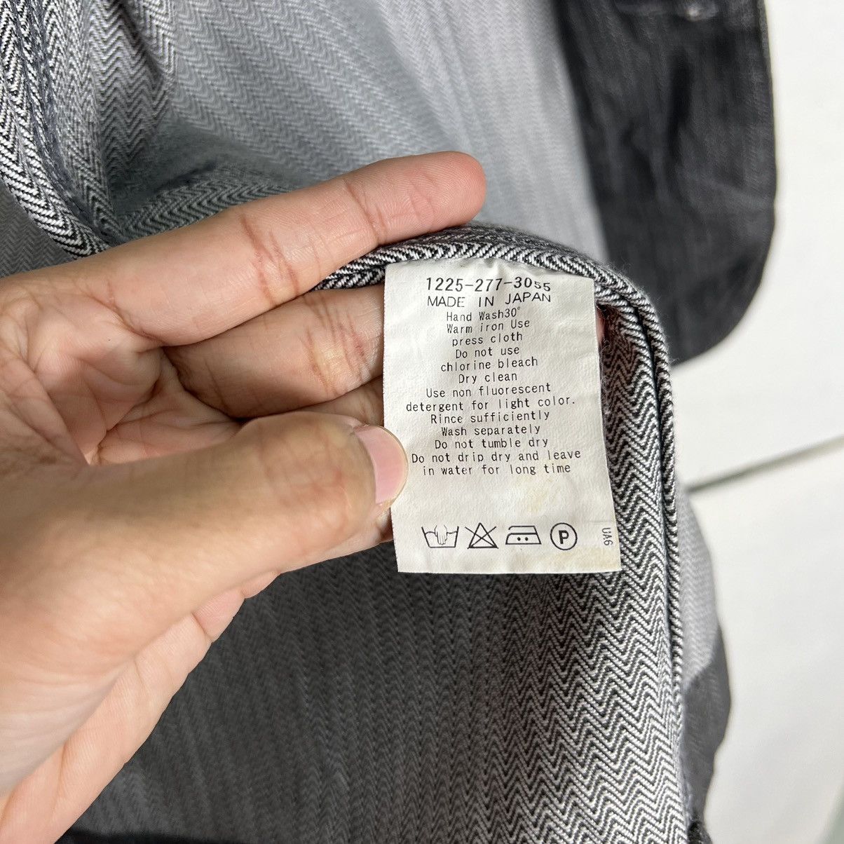 Issey Miyake 🔥 BLUE LABEL UNITED ARROWS HBT HIKORY STRIPE CHORE JACKET Size US M / EU 48-50 / 2 - 16 Thumbnail