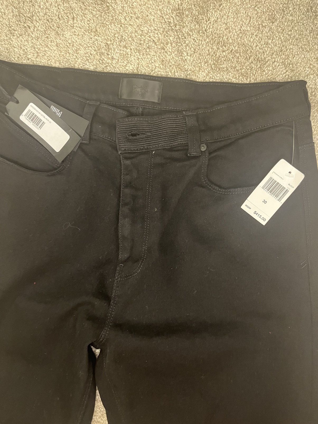 Rta RTA Black Jeans Size US 30 / EU 46 - 3 Thumbnail
