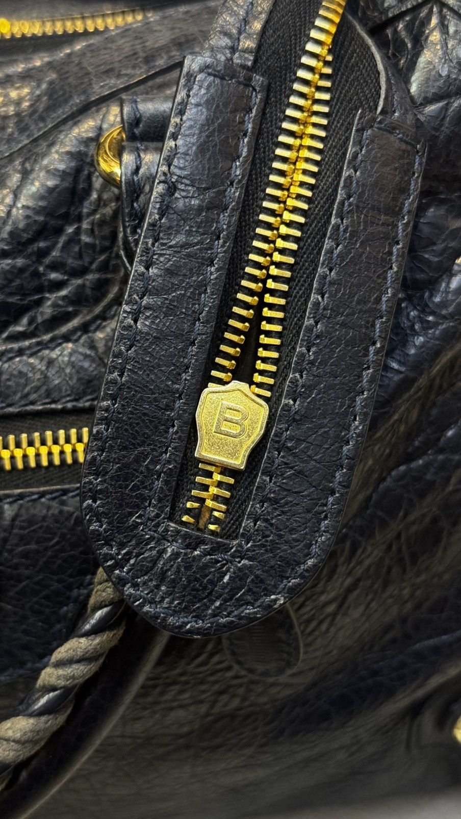 Balenciaga BALENCIAGA Persian Lambskin Leather Giant 12 Gold City Bag Size ONE SIZE - 9 Thumbnail