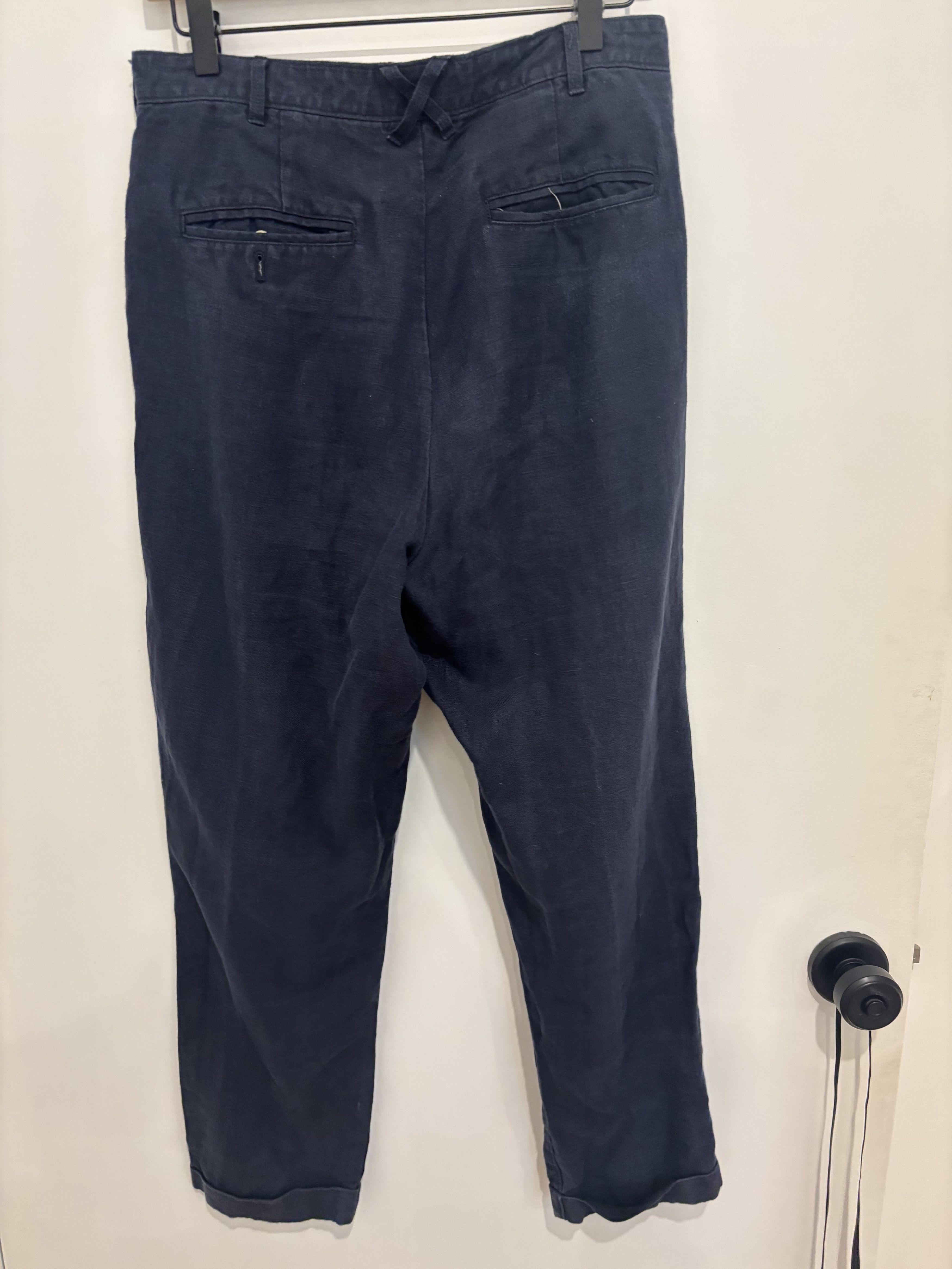 Alex Mill Tapered Linen Pants Size US 30 / EU 46 - 2 Thumbnail