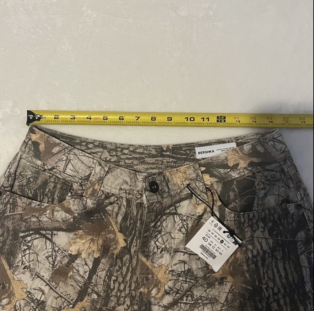 Bershka Bershka Baggy Wide Leg Camouflage Jeans Size 30" / US 8 / IT 44 - 5 Thumbnail