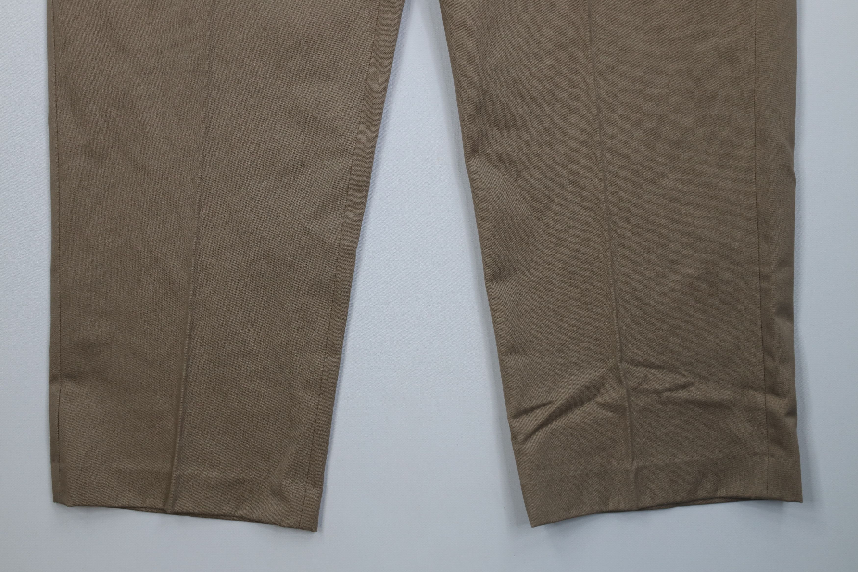 Lands' End Deadstock Vintage Y2K Lands End Chino Pants Trousers Beige Size US 37 - 4 Thumbnail