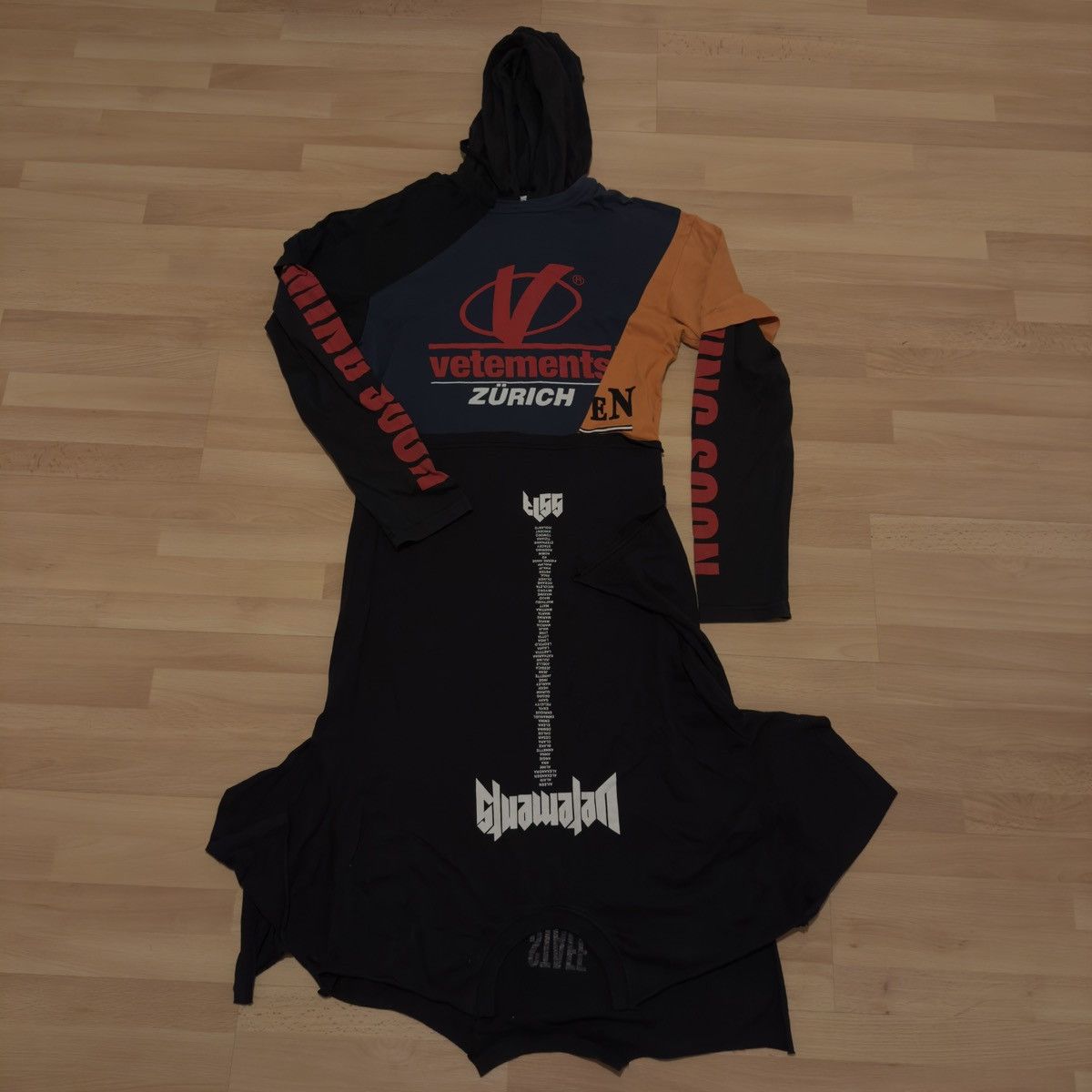 Vetements Vetements SS18 Zurich Staff Hoodie Dress (Demna Gvasalia