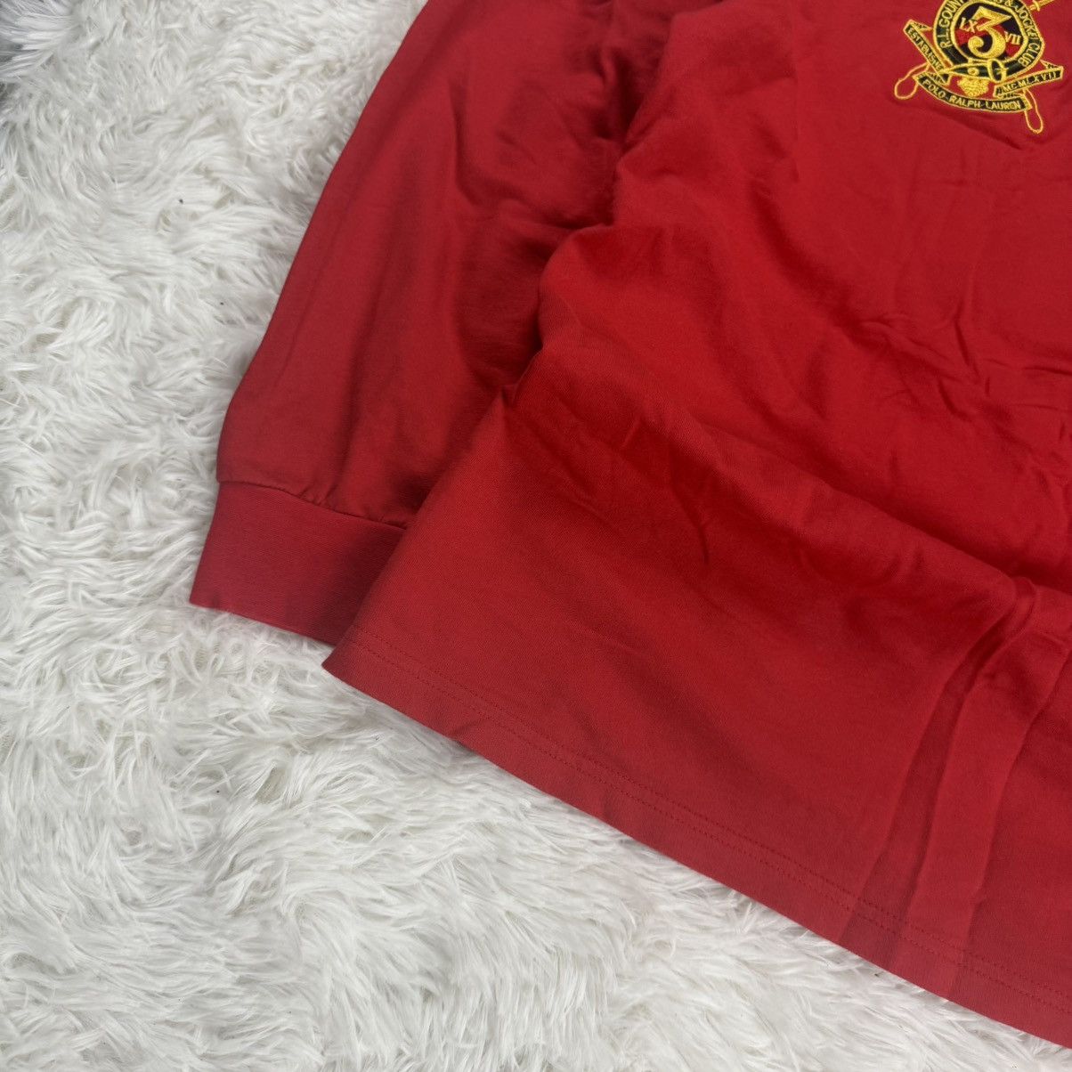 Vintage Polo Ralph Lauren Vintage Regby Sweatshirt 00s Old Money Size US M / EU 48-50 / 2 - 6 Thumbnail