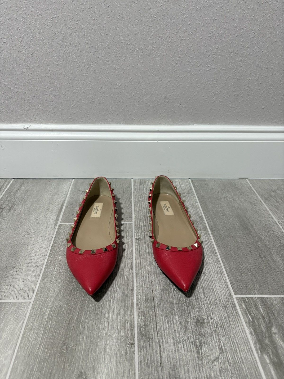 Valentino Valentino Rockstud flats Size US 8.5 / IT 38.5 - 3 Thumbnail