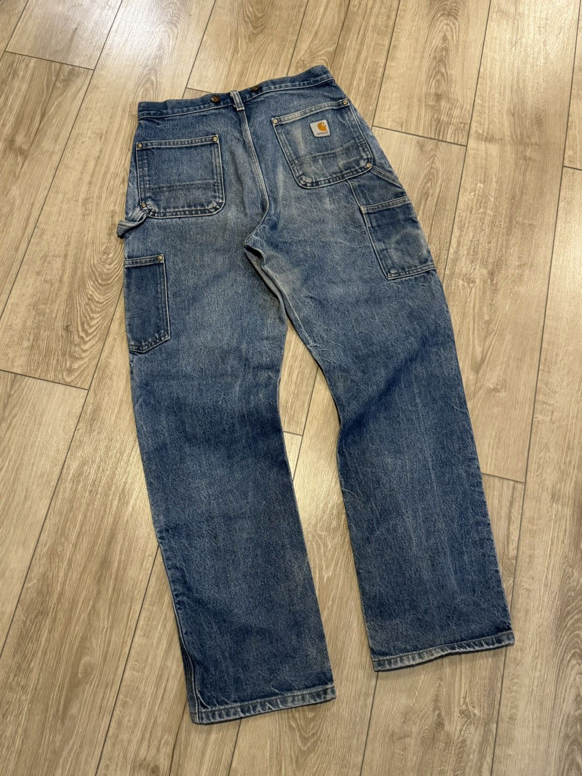 Carhartt Vintage Carhartt Double Knee Jeans Size US 32 / EU 48 - 6 Thumbnail