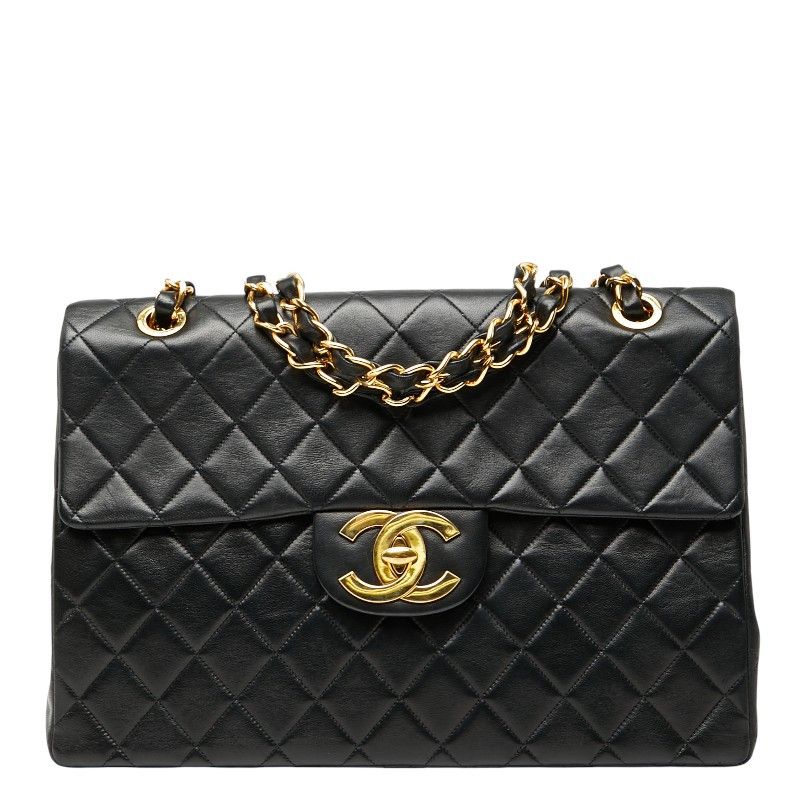 Chanel Chanel Coco Mark Deauville Matelasse Leather Shoulder Bag Leather Crossbody Bag DUTY FREE for USA