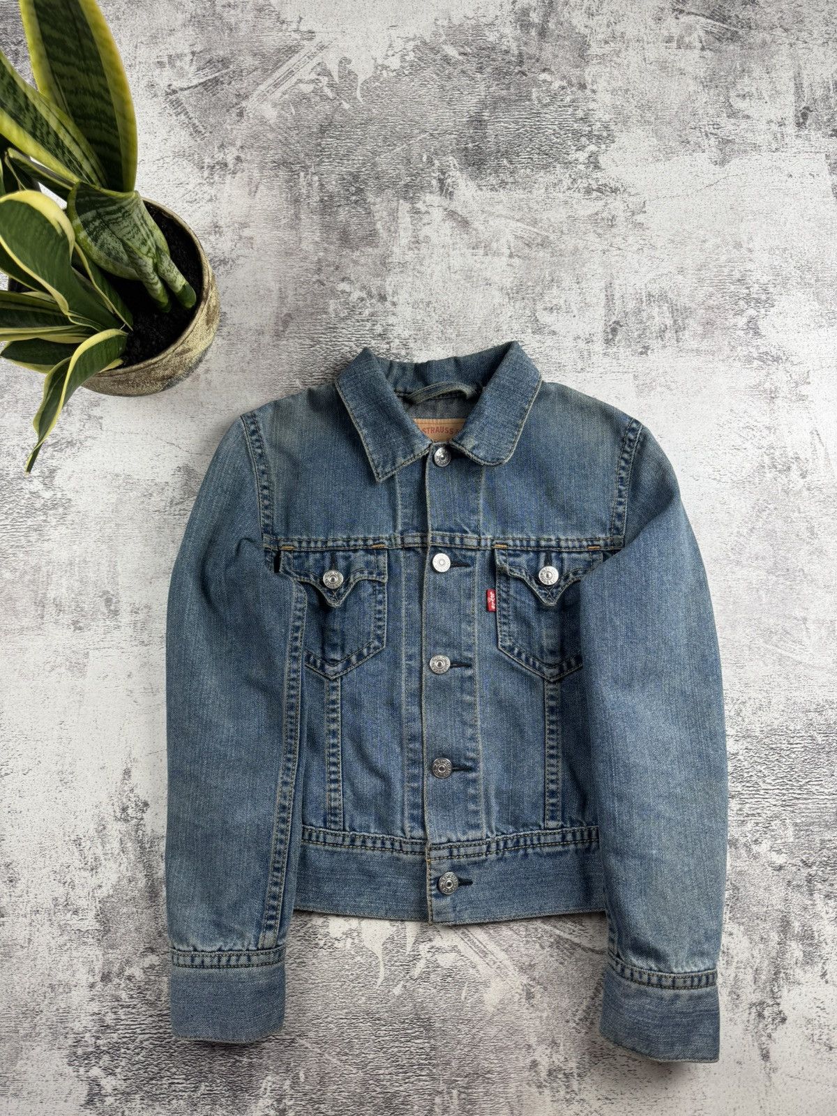Levi's Levi’s 90S USA Type 1 Cotton Iconic Trucker Denim Jeans Button Jacket Size M Size M / US 6-8 / IT 42-44 - 3 Thumbnail
