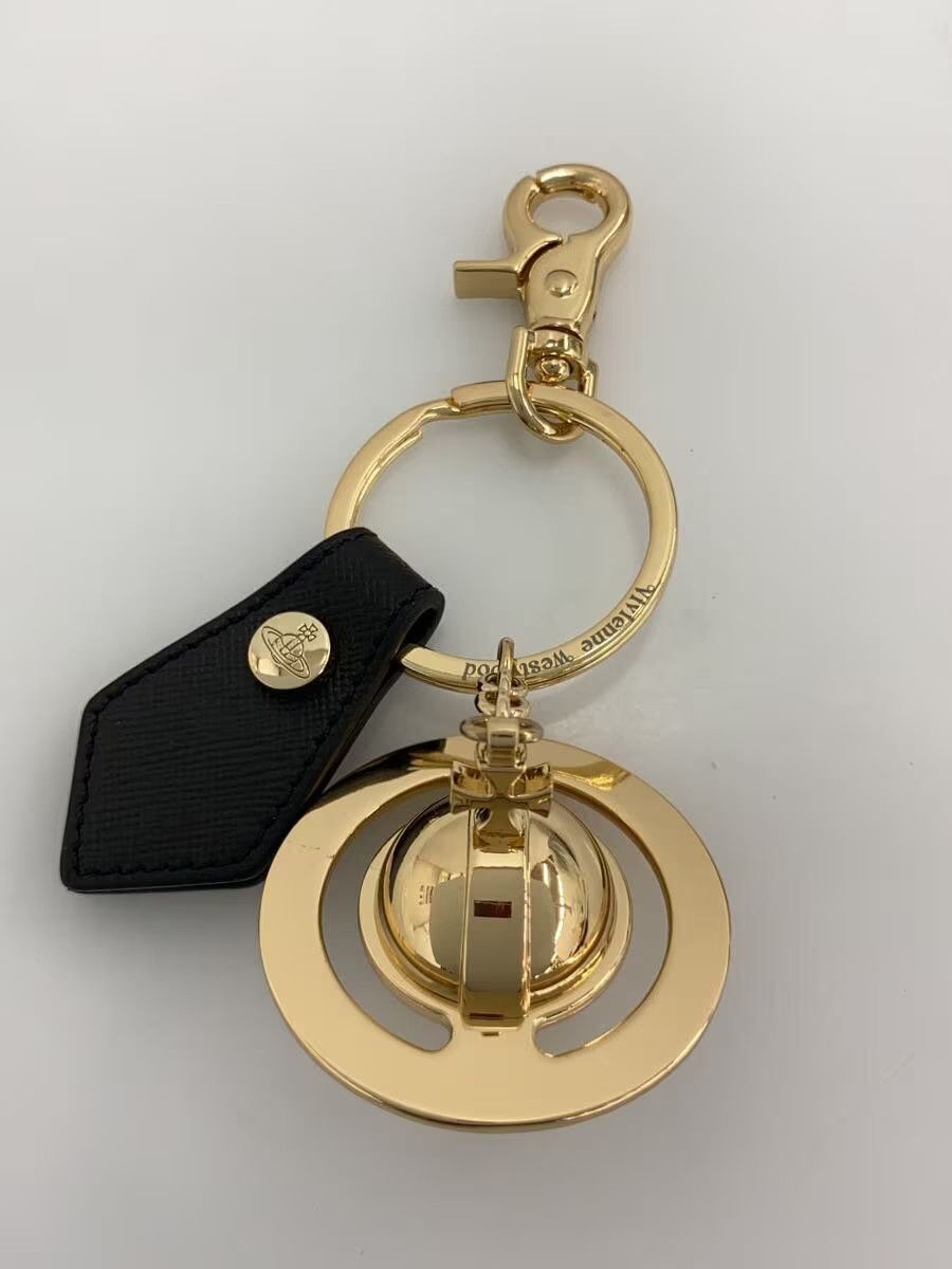 Vivienne Westwood 3D Orb Leather Keyring Size ONE SIZE - 2 Thumbnail