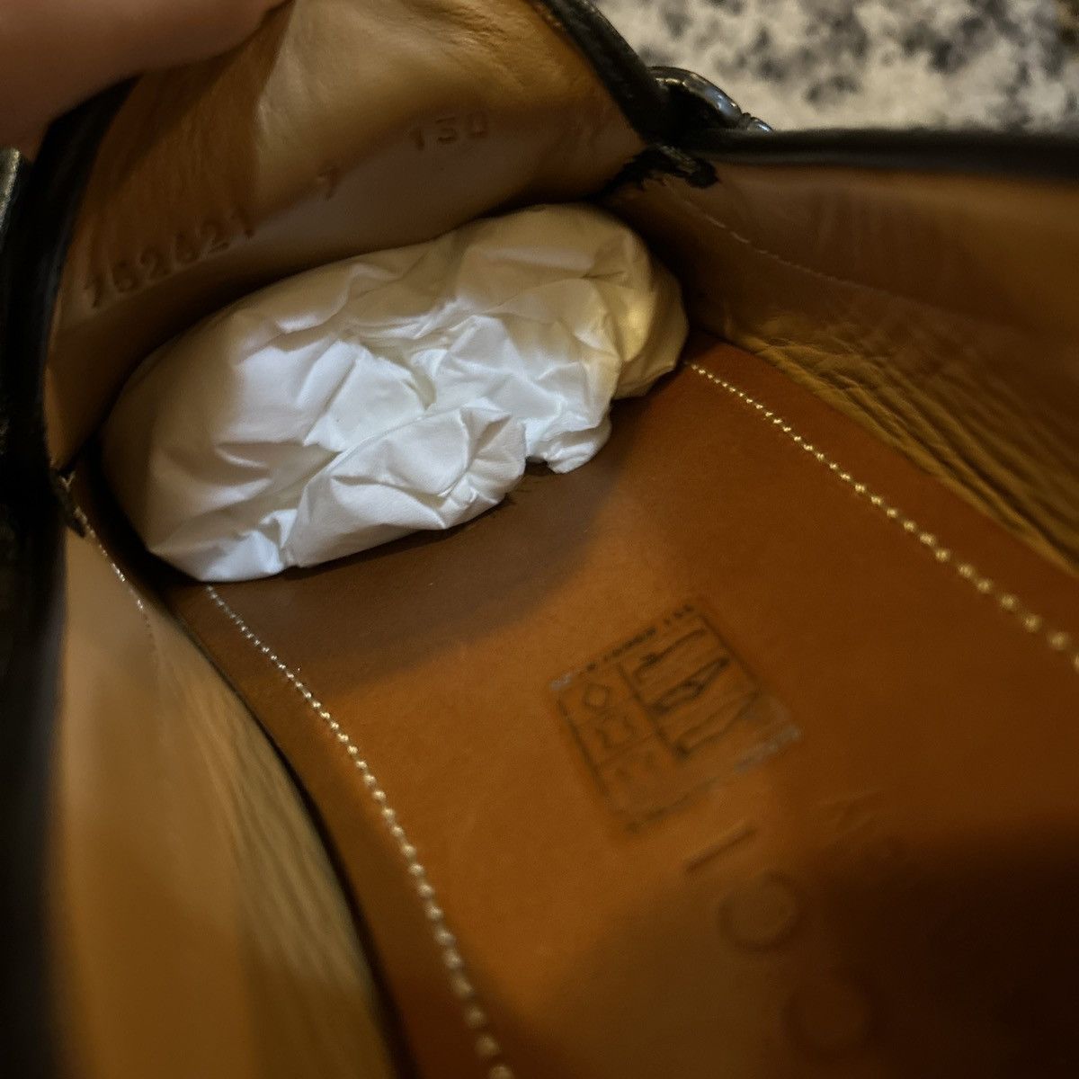 Gucci Gucci Men Gommino Driver Loafers with Half Horsebit Black Size US 7 / EU 40 - 11 Thumbnail