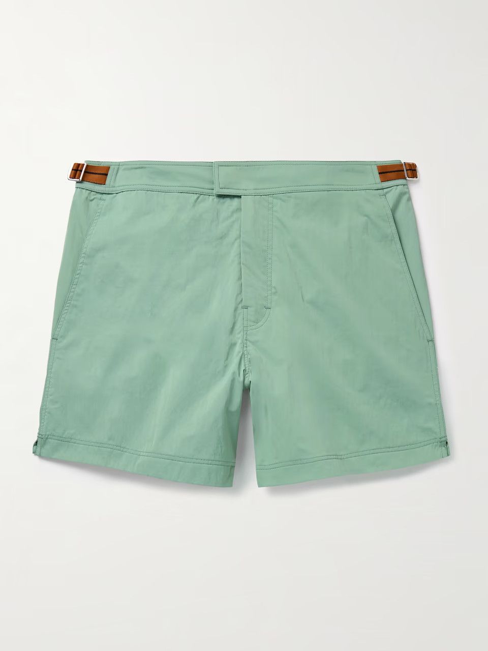 Ermenegildo Zegna o1s1rm0325 RN7854 Short in Mint Green Size US 32 / EU 48 - 1 Thumbnail