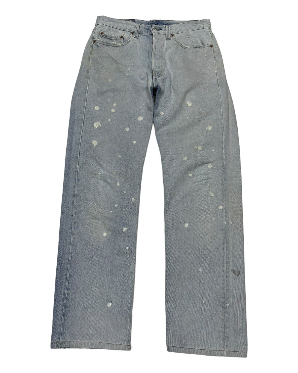 Levi's VINTAGE LEVIS 501 PAINTER JEANS DISTRESSED DENIM Size US 30 / EU 46 - 5 Thumbnail