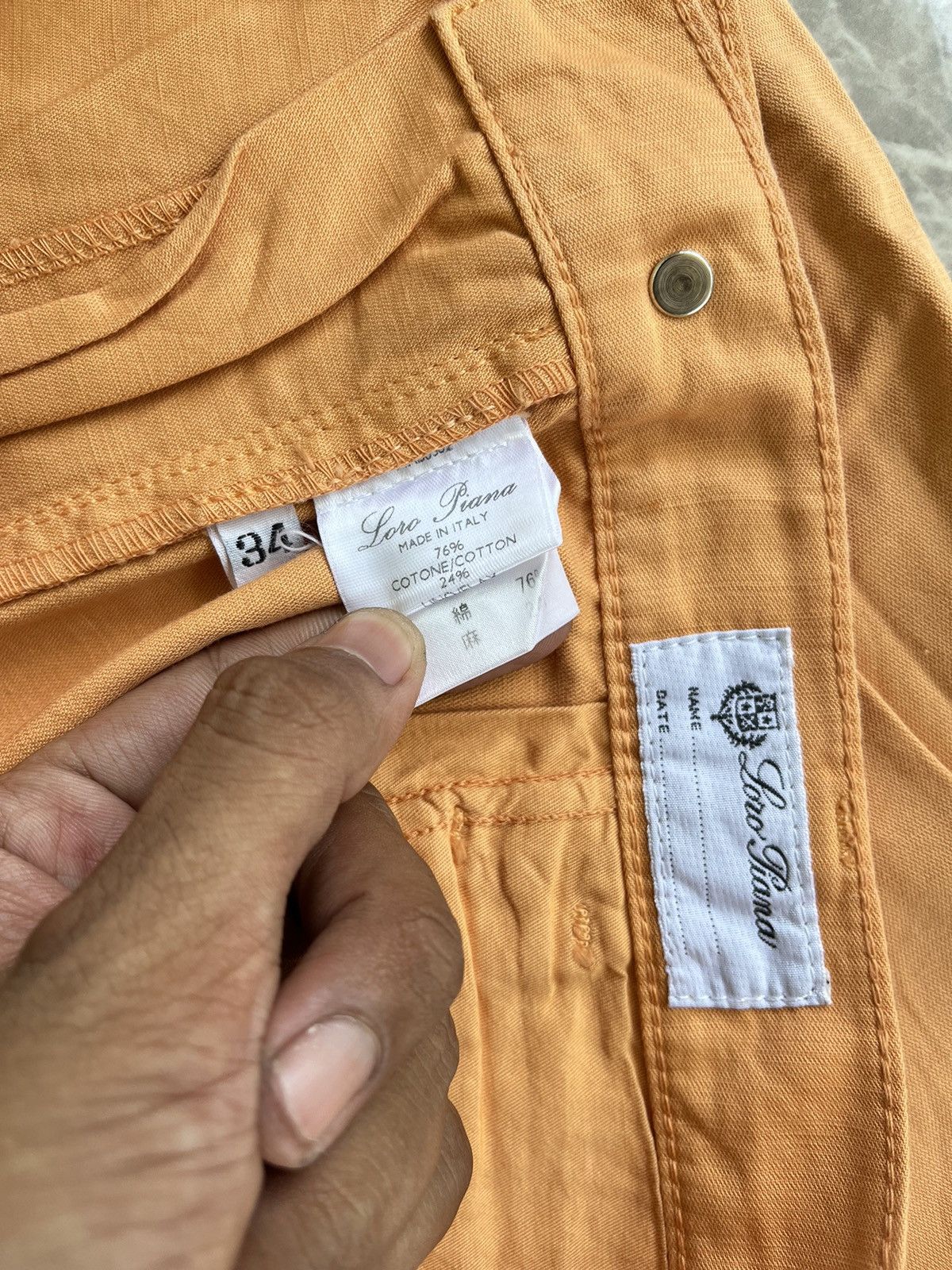 Loro Piana Loro Piana Luxury Chino Pants Size US 33 - 9 Thumbnail