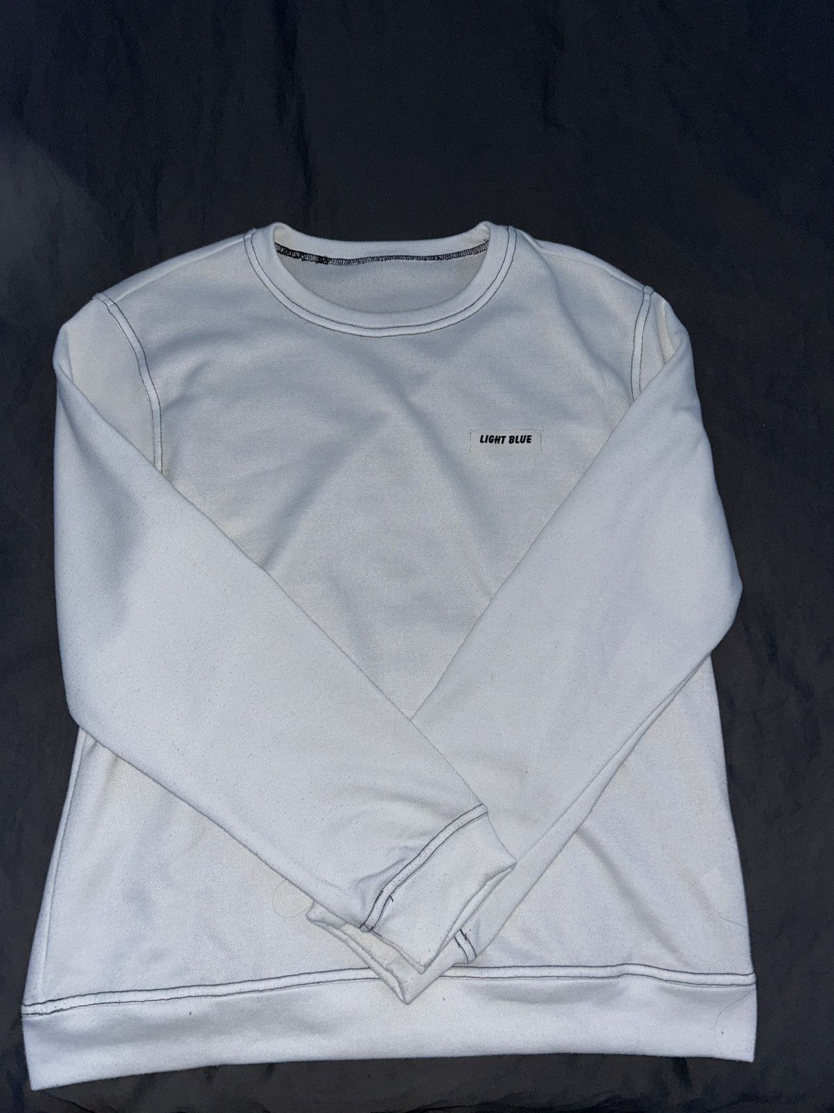 Japanese Brand × Vintage Vintage white crewneck Size US S / EU 44-46 / 1 - 1 Thumbnail
