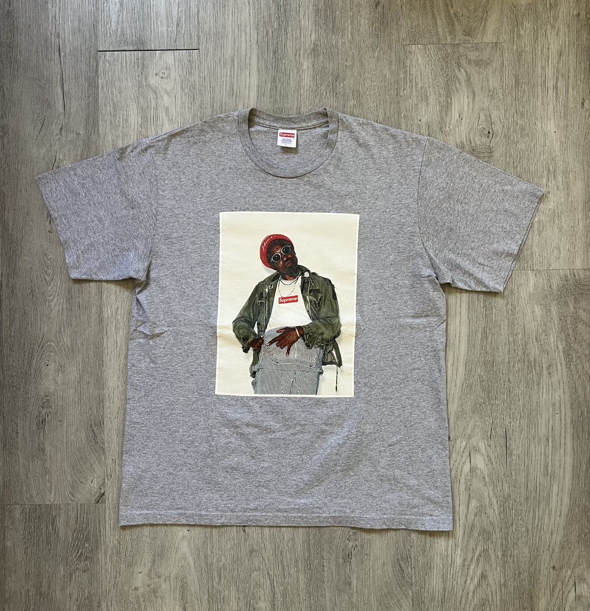 USED シュプリーム　アンドレ3000 Tシャツ　白 Supreme Andre 3000 Tee White シュプリーム アンドレ 3000 T